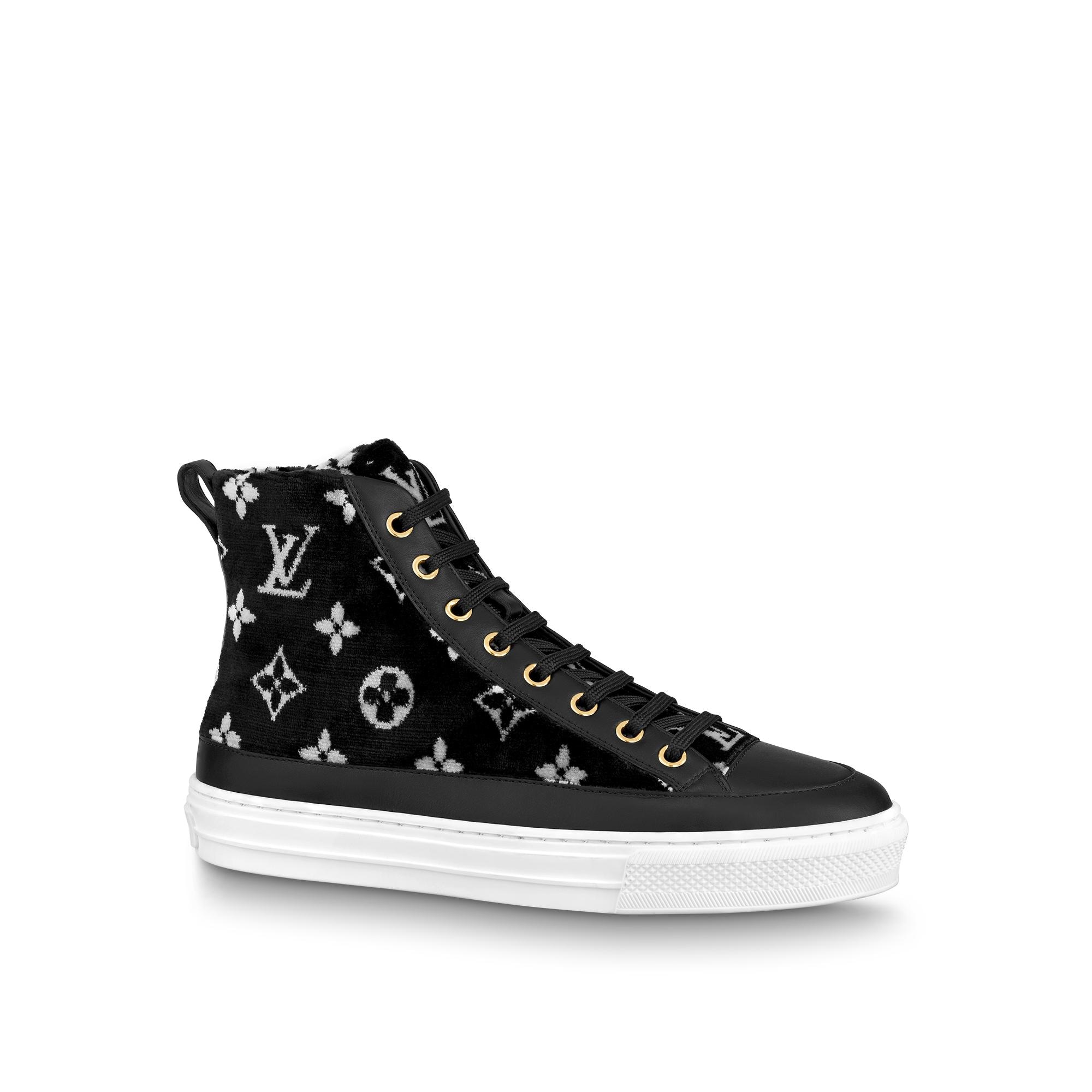 Louis Vuitton Stellar Sneaker Boot in Black - Shoes 1A95ND