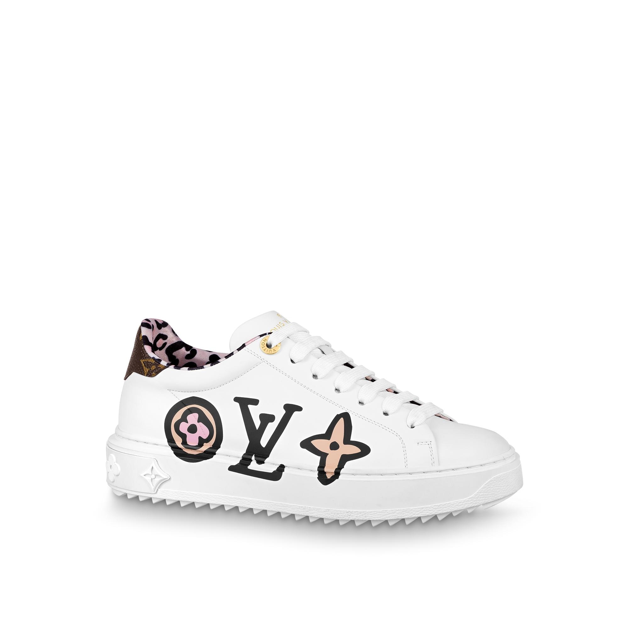Louis Vuitton Time Out Sneaker in White - Shoes 1A93XD - $140.40 