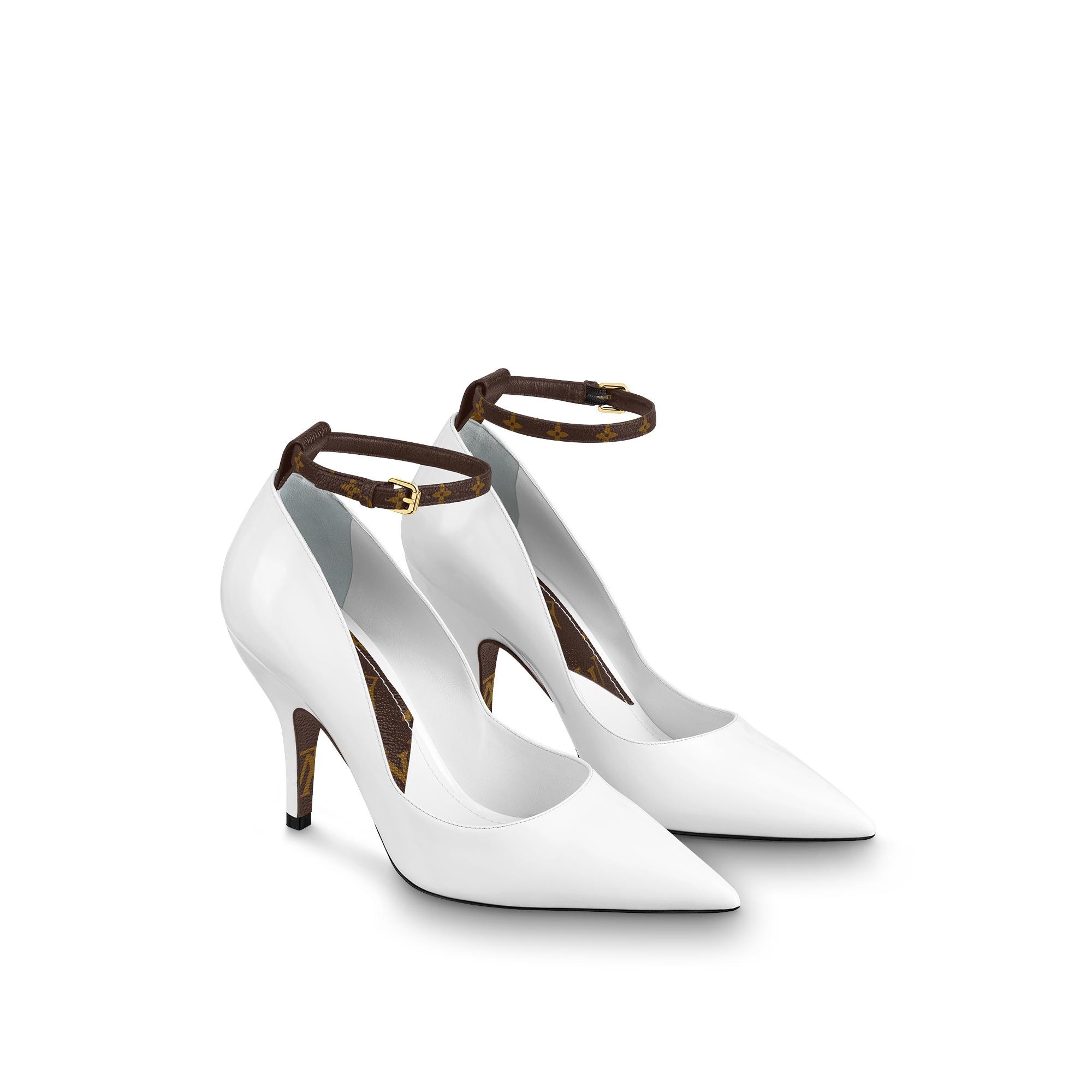 Louis Vuitton Attitude Pump in White - Shoes 1A8MTH - $137.80 