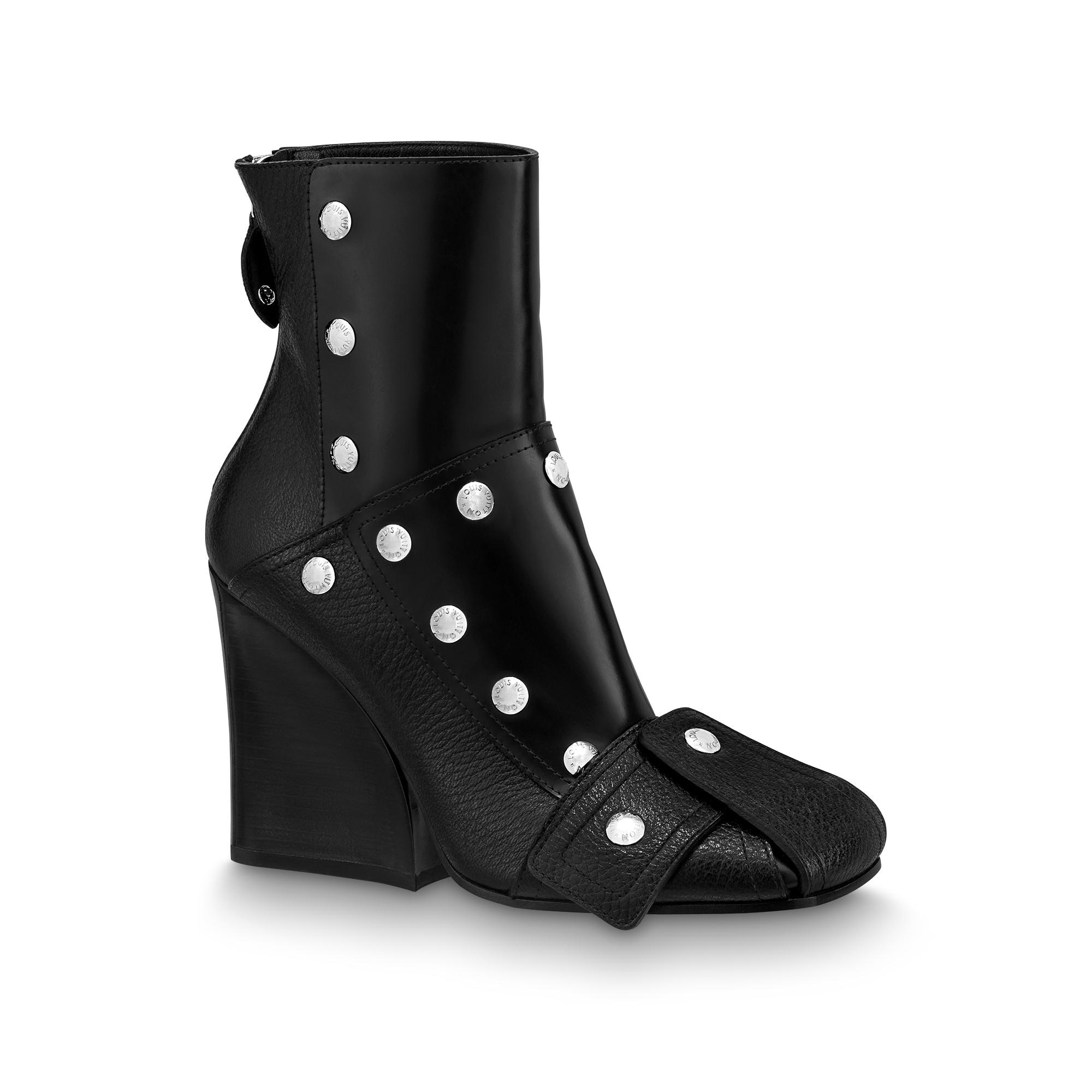 Shop Louis Vuitton Patti Wedge Ankle Boot 9,5Cm (1A9CLA, 1A9CKV) by  CITYMONOSHOP