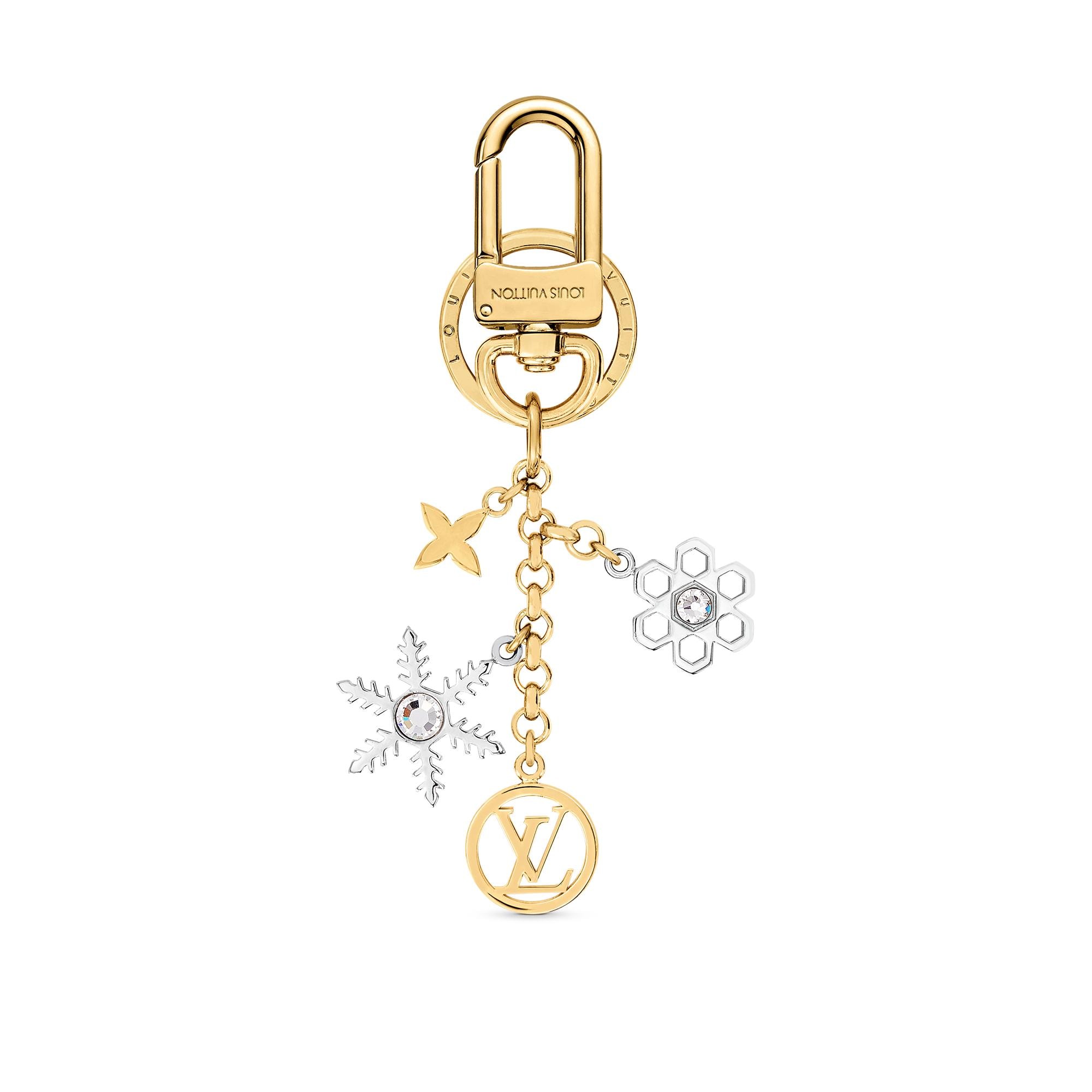 Louis Vuitton M01013 LV Precious Rabbit Key Holder, Gold, One Size