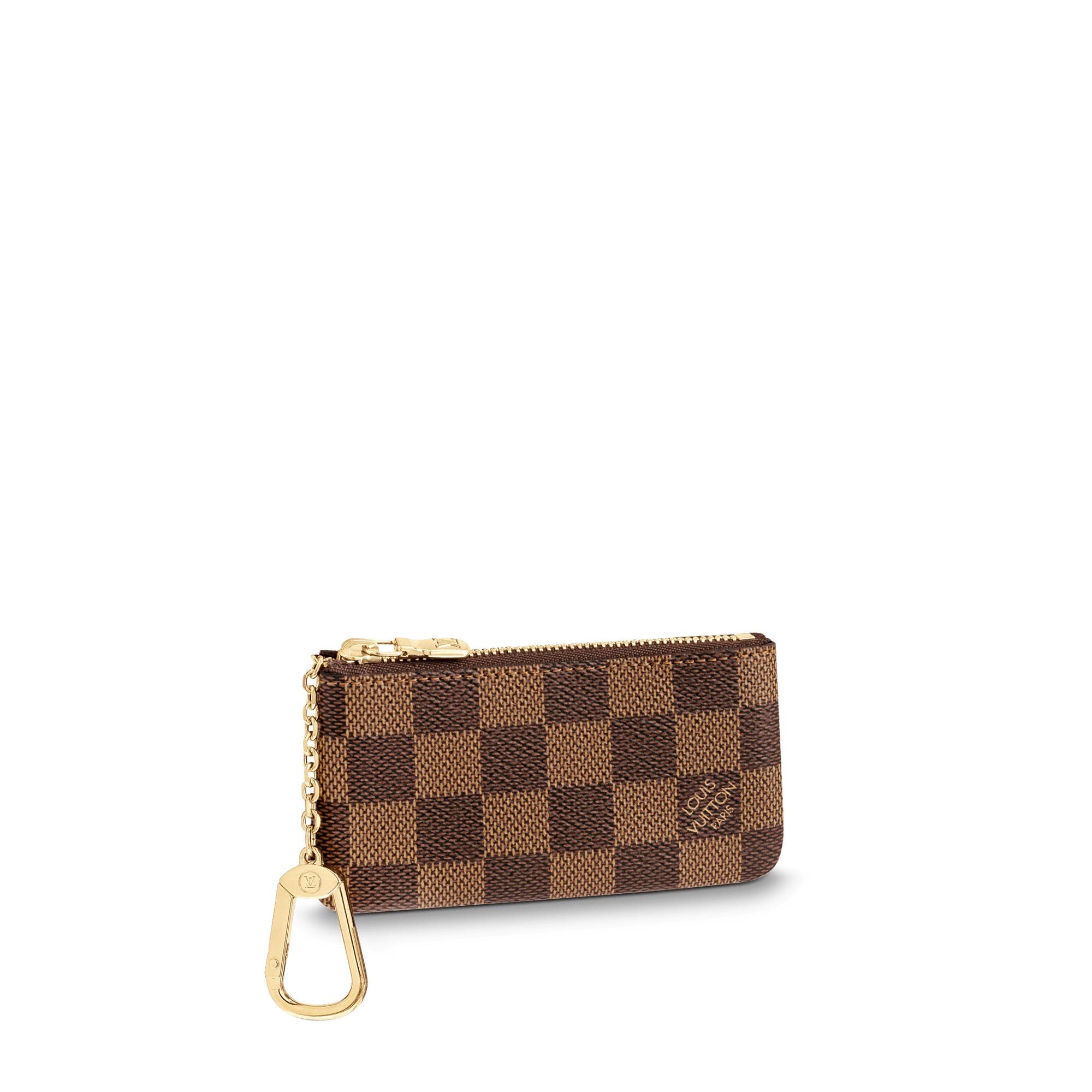 Louis Vuitton Key Pouch Damier Ebene in Brown – Accessories N62658