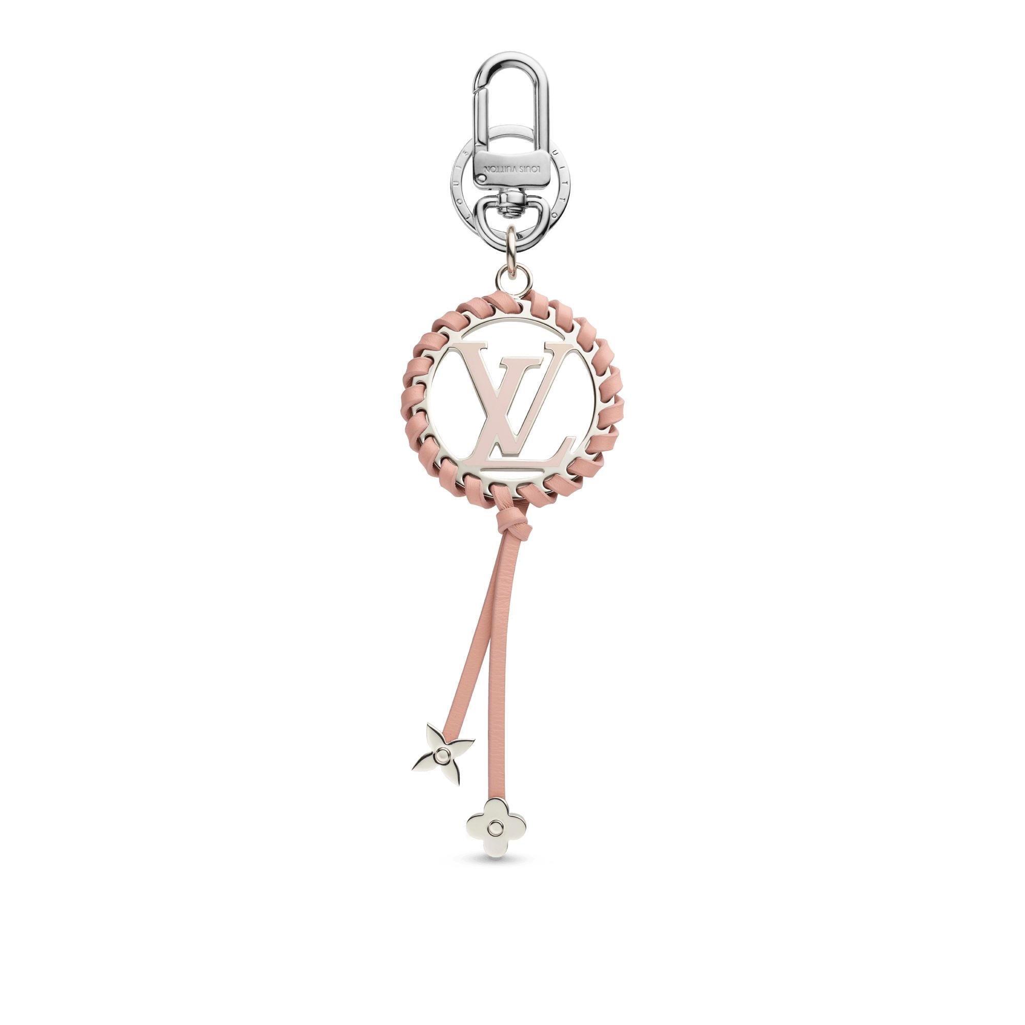 Louis Vuitton Very Bag Charm and Key Holder in Rose – Accessories M63081