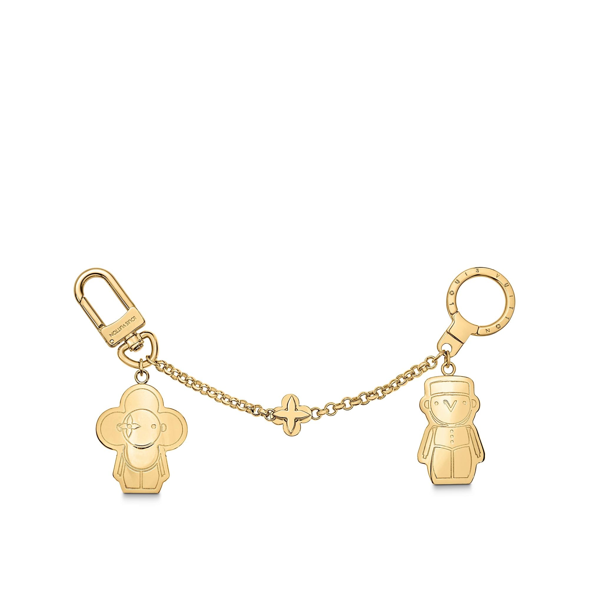 Louis Vuitton Vivienne Bag Charm Key Chain Authentic New M00504 Collectible