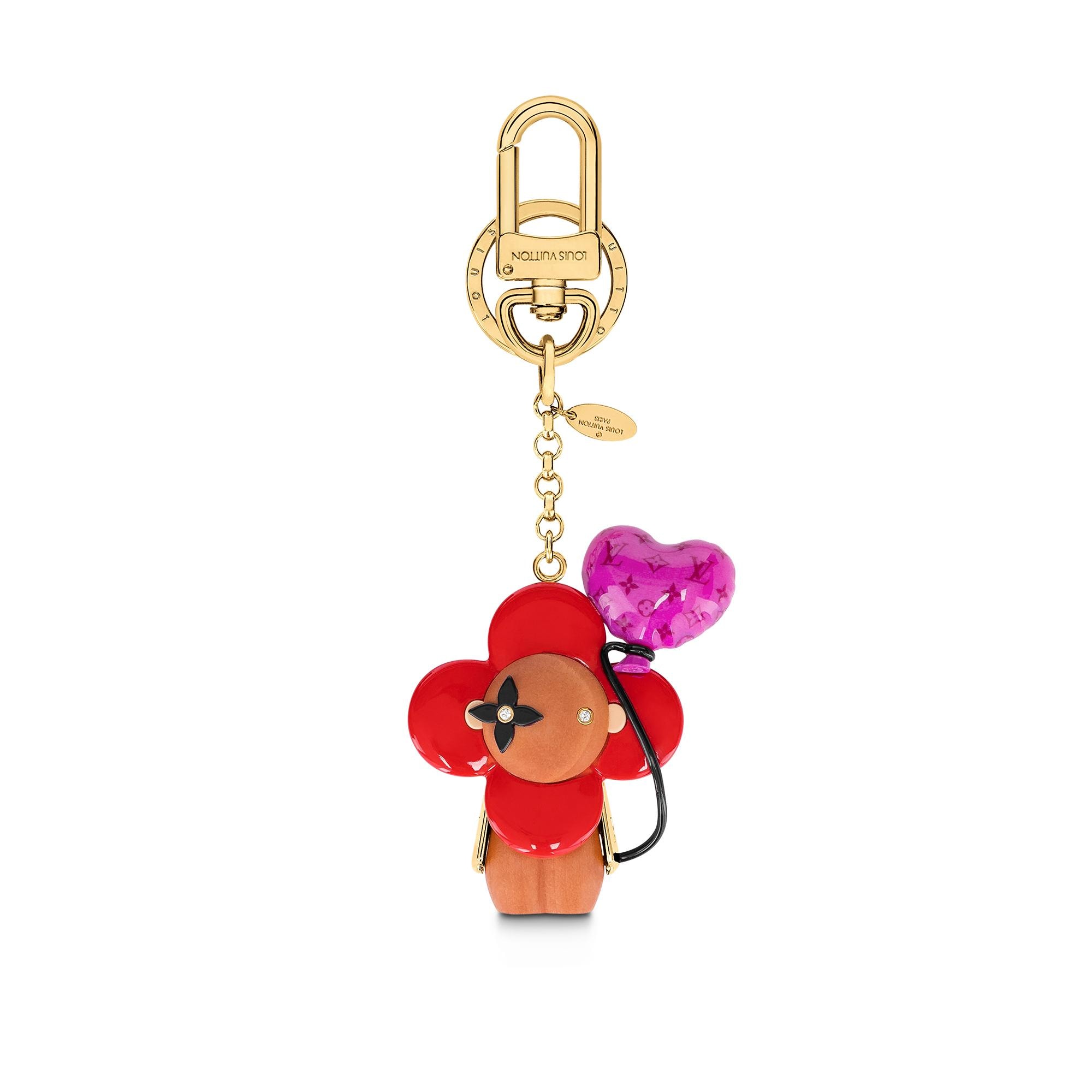 LOUIS VUITTON Game On Dice And Heart Bag Charm And Key Holder