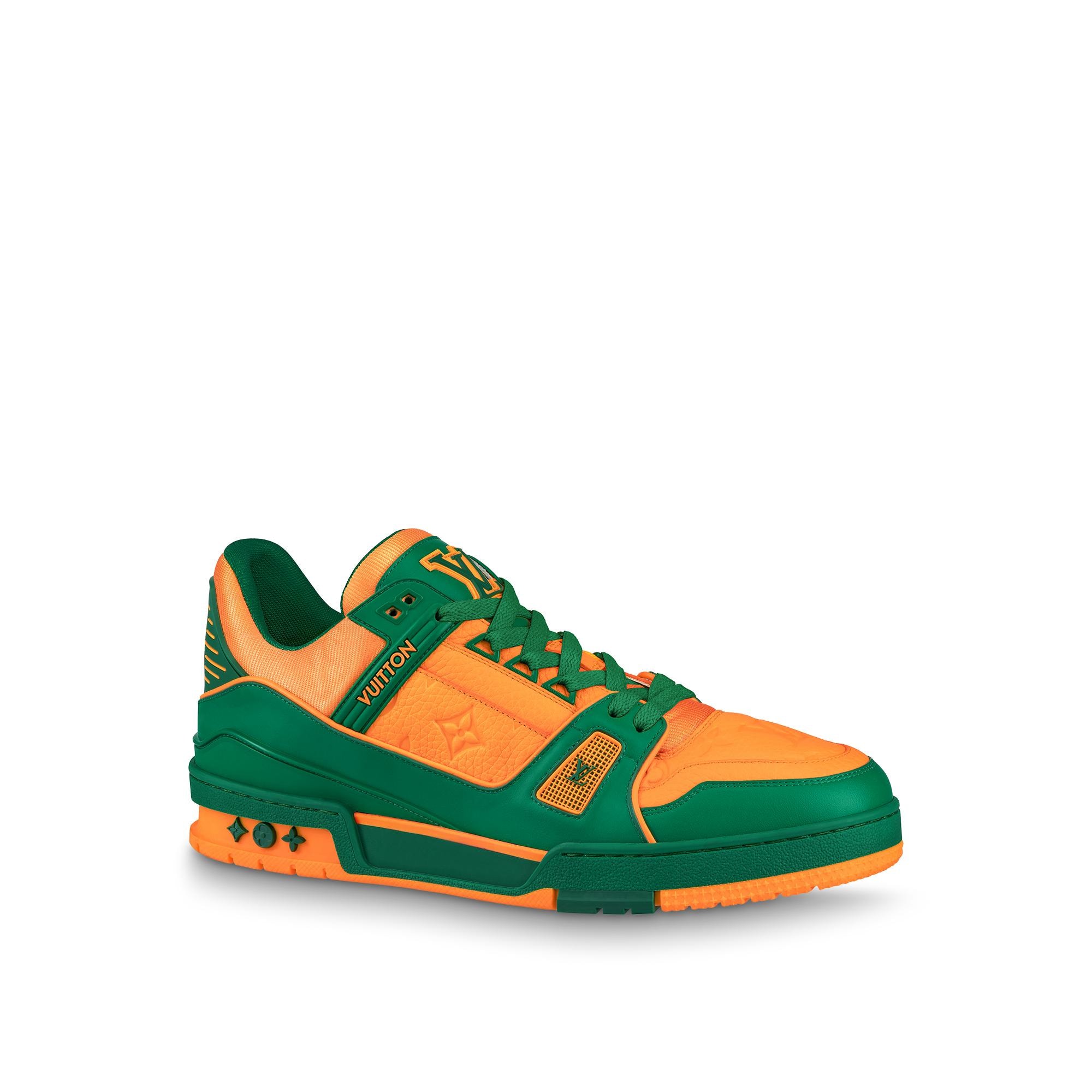 Louis Vuitton LV Trainer Sneaker in Green - Shoes 1A8WFR