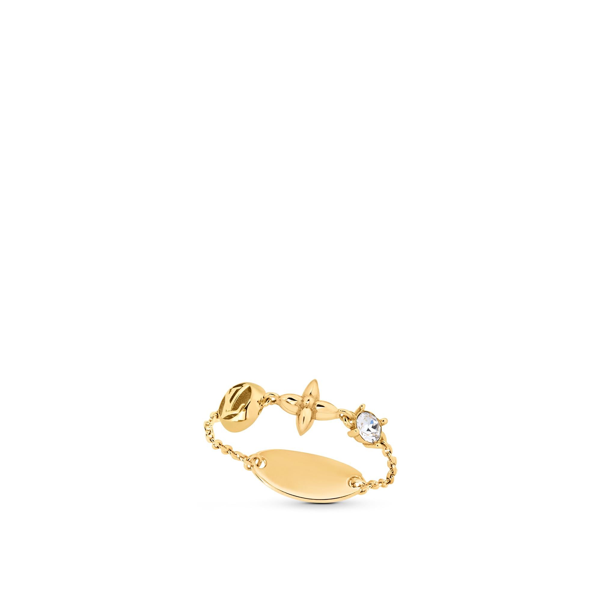 Louis Vuitton Petit Louis Ring in Gold - Accessories M00380 - $37.70 