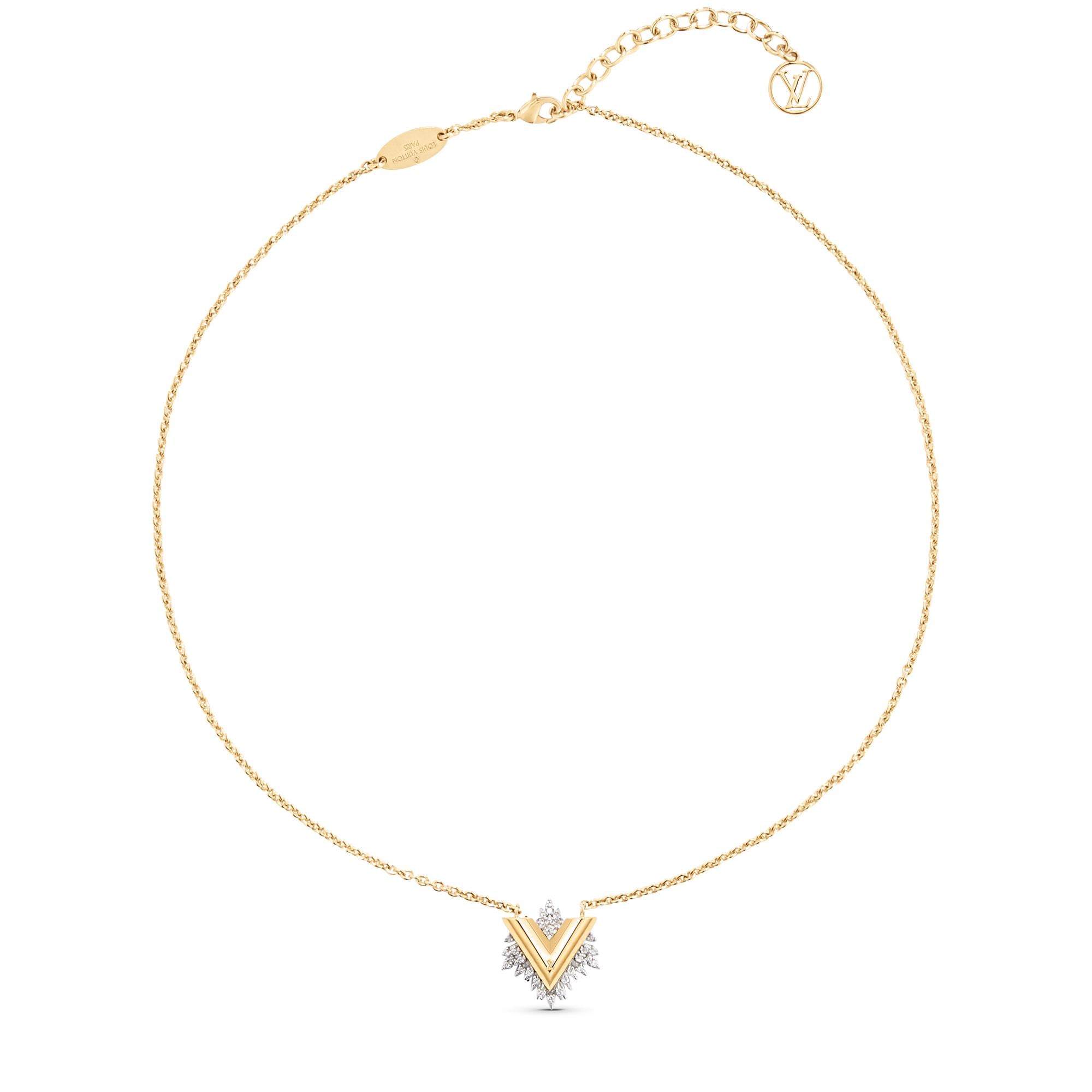 Louis Vuitton 2021-22FW Glory lv necklace ( M00366)