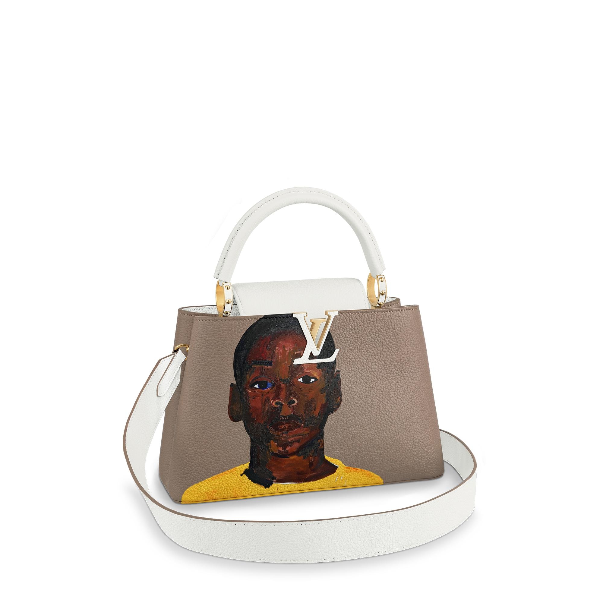 Louis Vuitton Artycapucines MM Henry Taylor Capucines in White – WOMEN – Handbags M55843