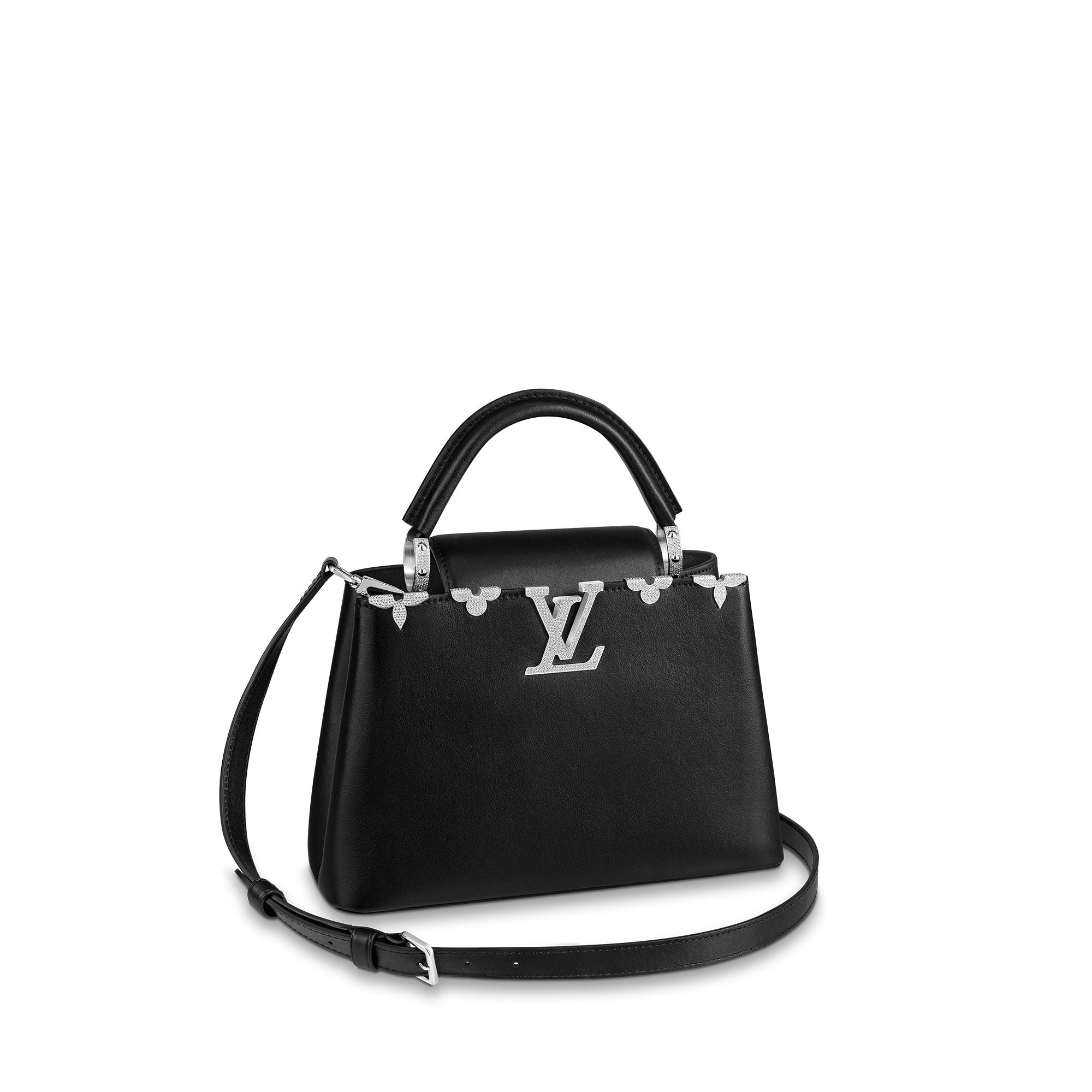 Louis Vuitton Capucines BB Capucines in Black – WOMEN – Handbags M51783