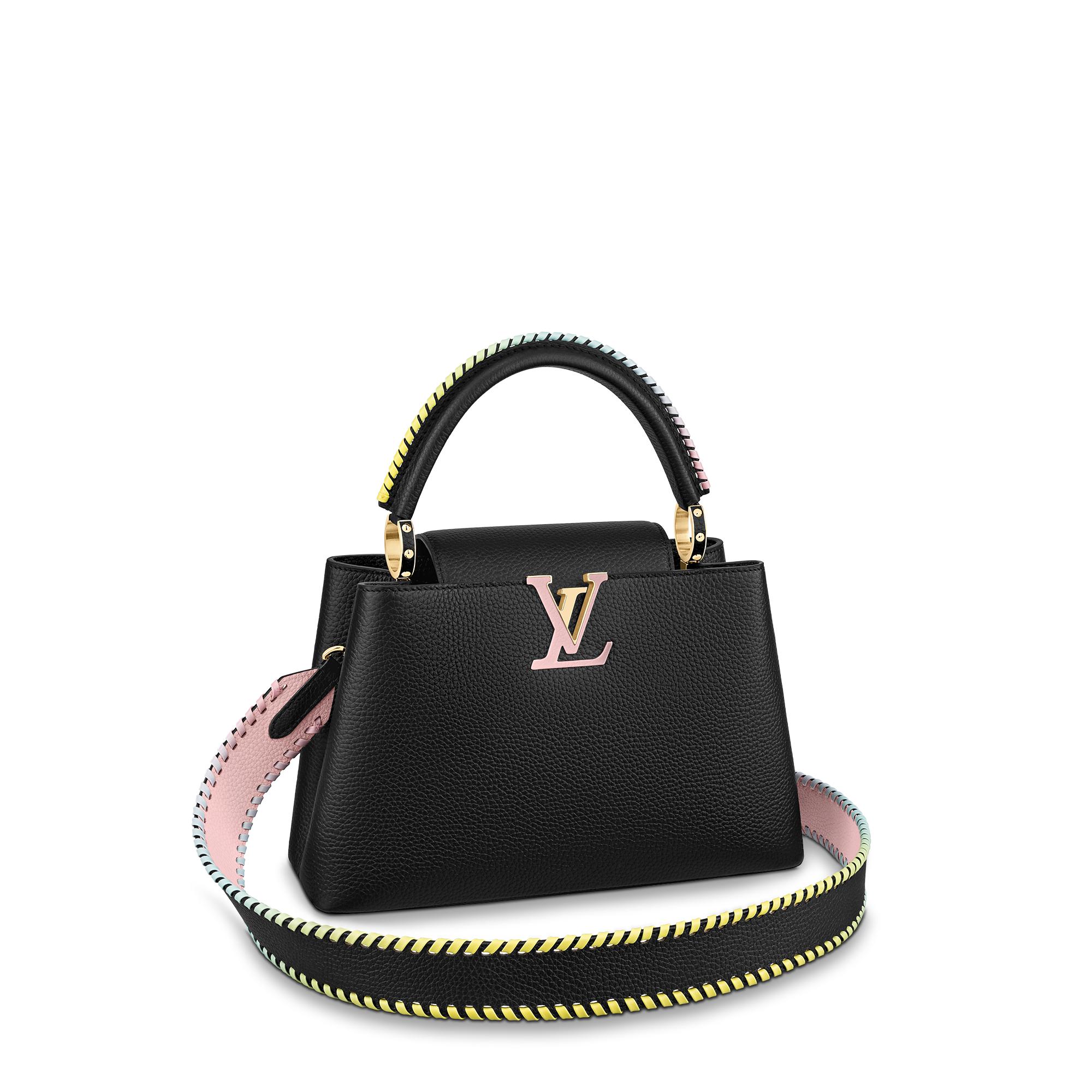 Louis Vuitton Capucines MM Capucines in Black – Women – Handbags M57672