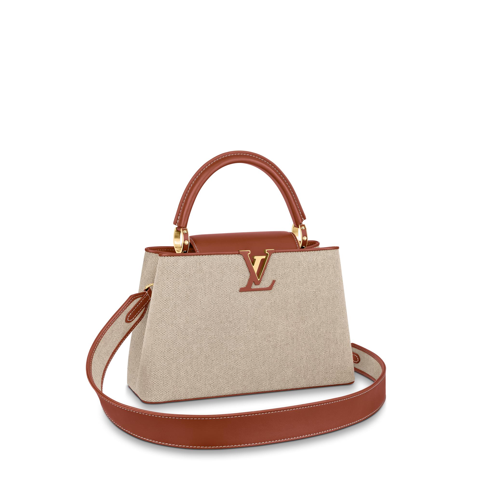 Louis Vuitton Capucines MM Capucines in Brown – WOMEN – Handbags M57361