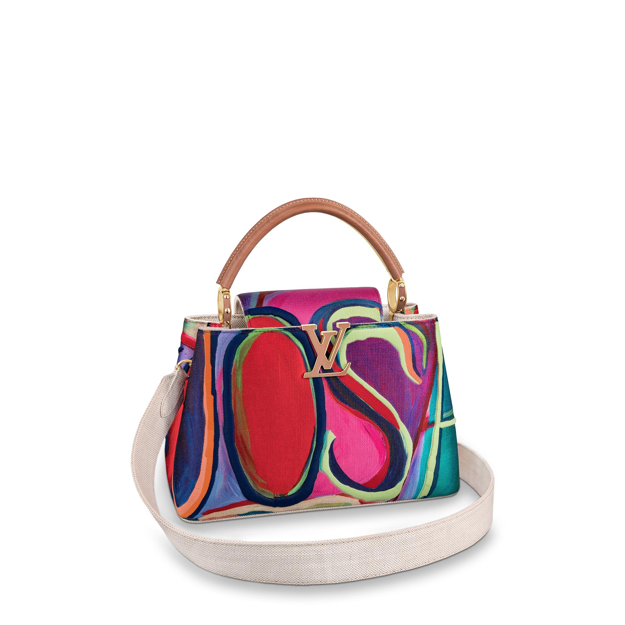 Louis Vuitton Artycapucines MM Josh Smith Capucines in Multicolor – WOMEN – Handbags M56571