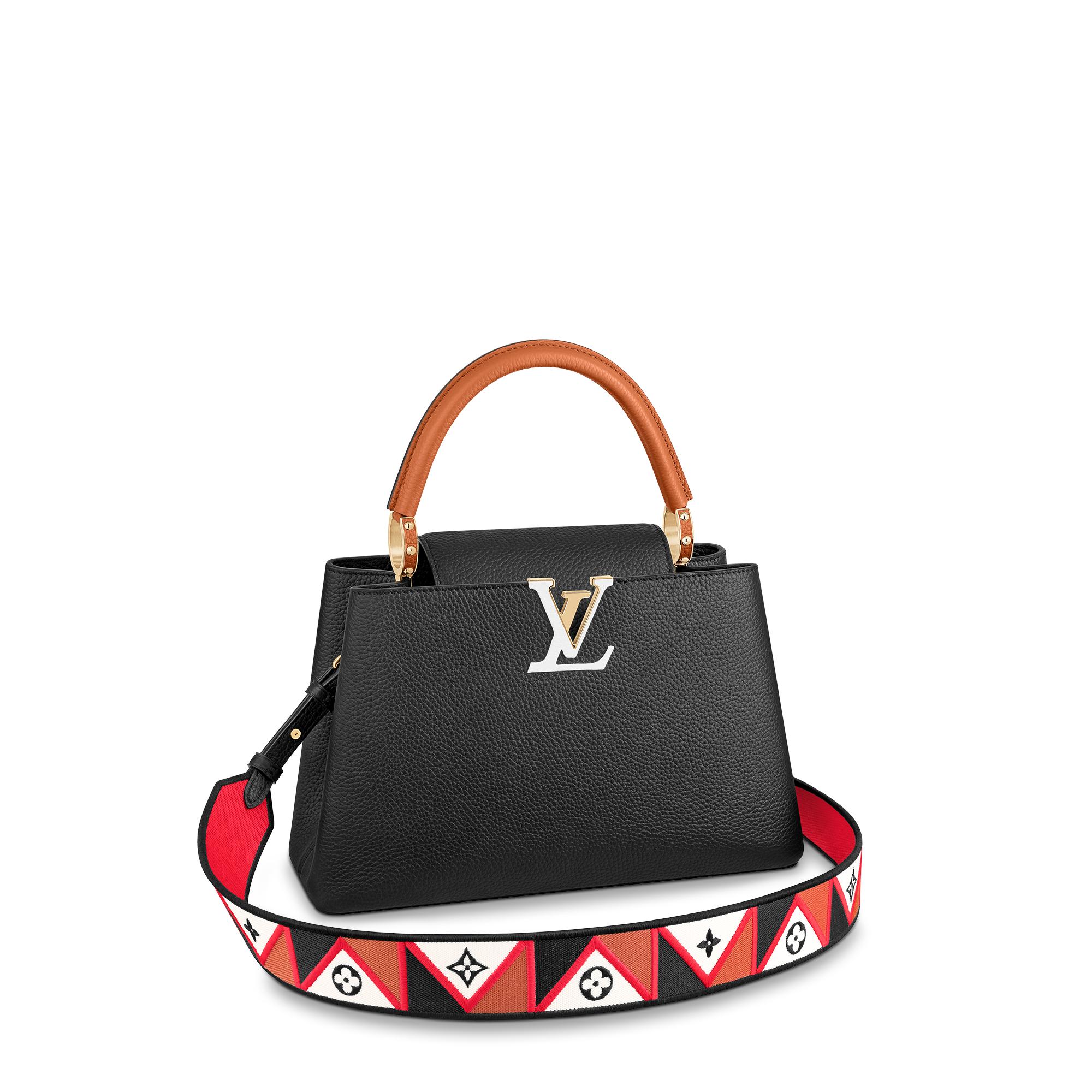 Louis Vuitton Capucines MM Capucines in Black – WOMEN – Handbags M59020