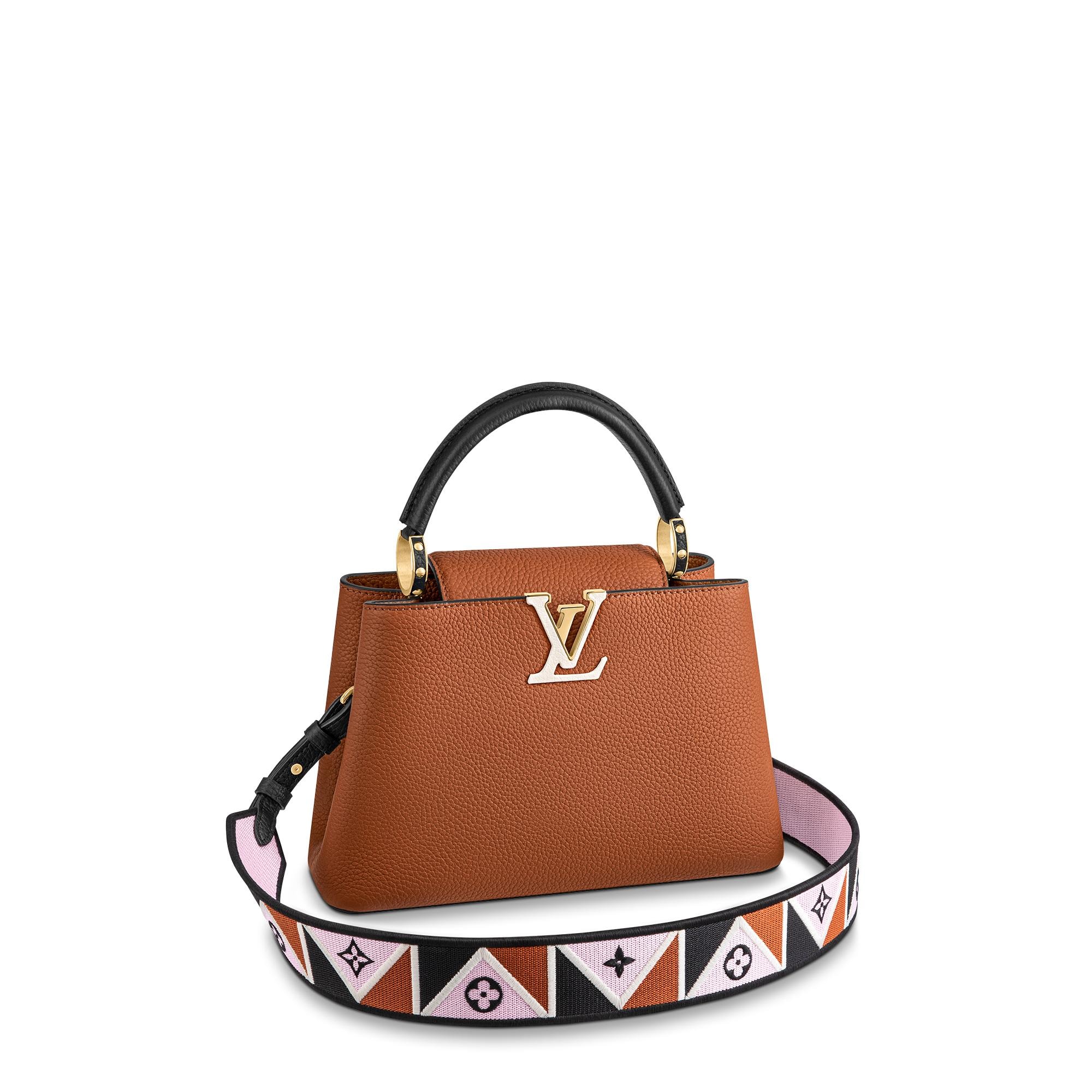 Louis Vuitton Capucines BB Capucines in Gold – WOMEN – Handbags M59266