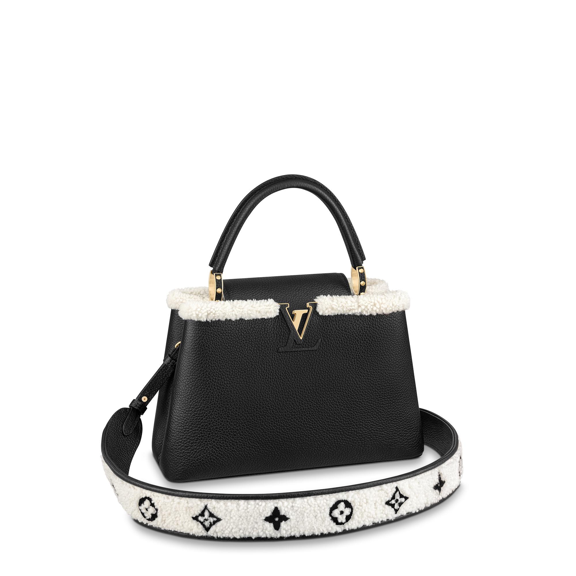 Louis Vuitton Capucines MM Capucines in Black – WOMEN – Handbags M59073