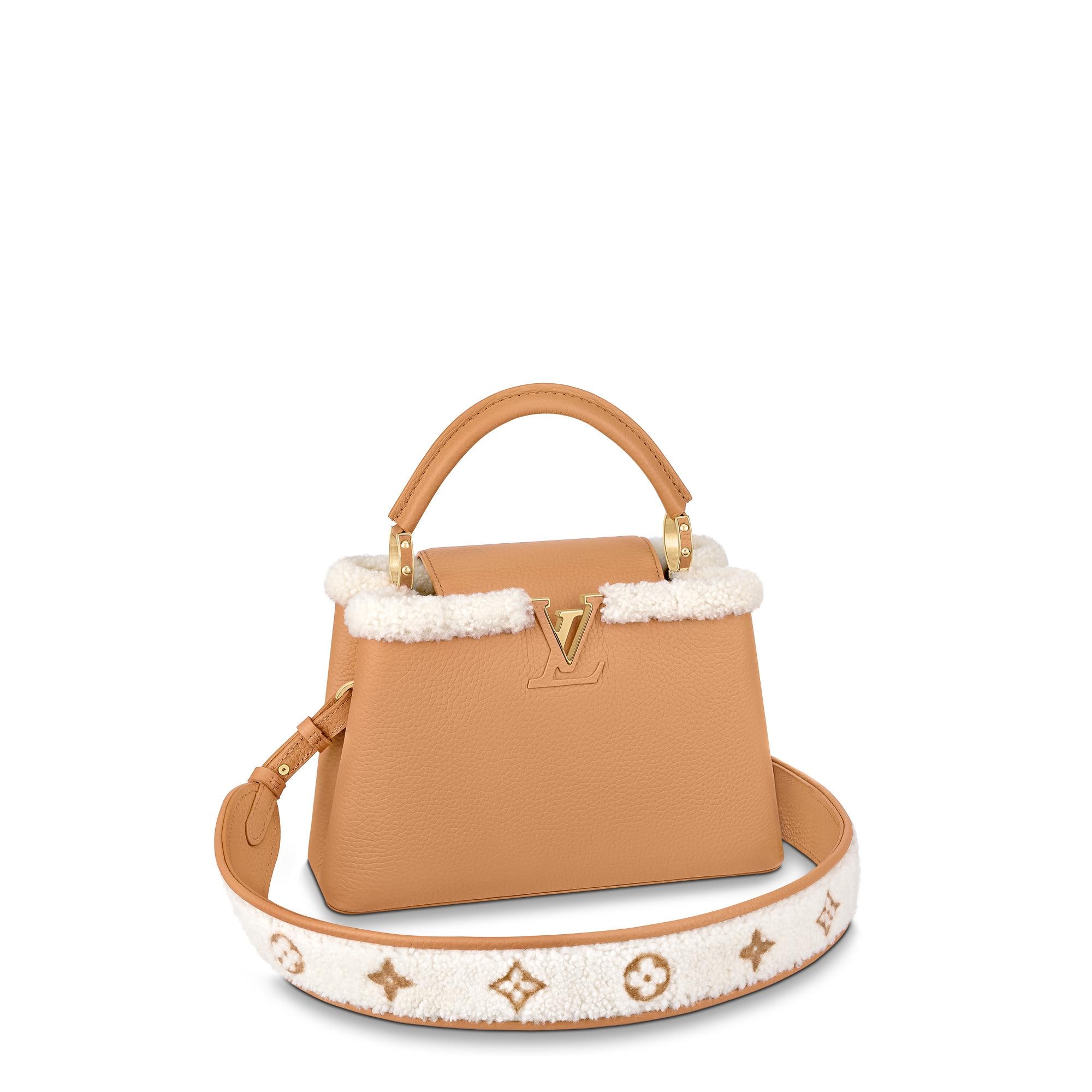 Louis Vuitton Capucines BB Capucines in Brown – WOMEN – Handbags M59267