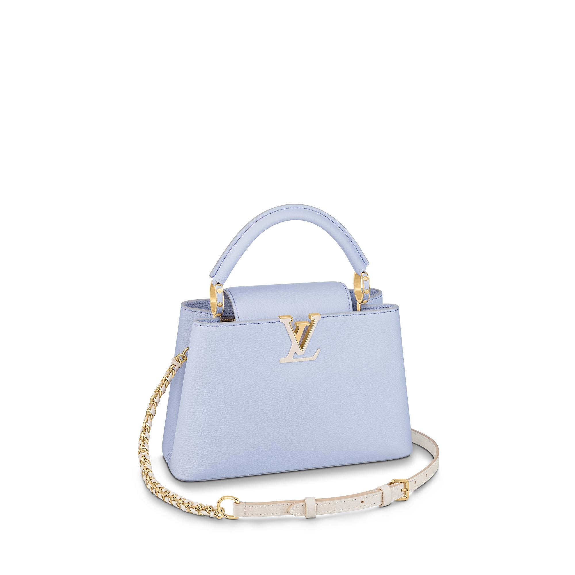 Louis Vuitton Capucines BB Capucines in Violet – WOMEN – Handbags M59512