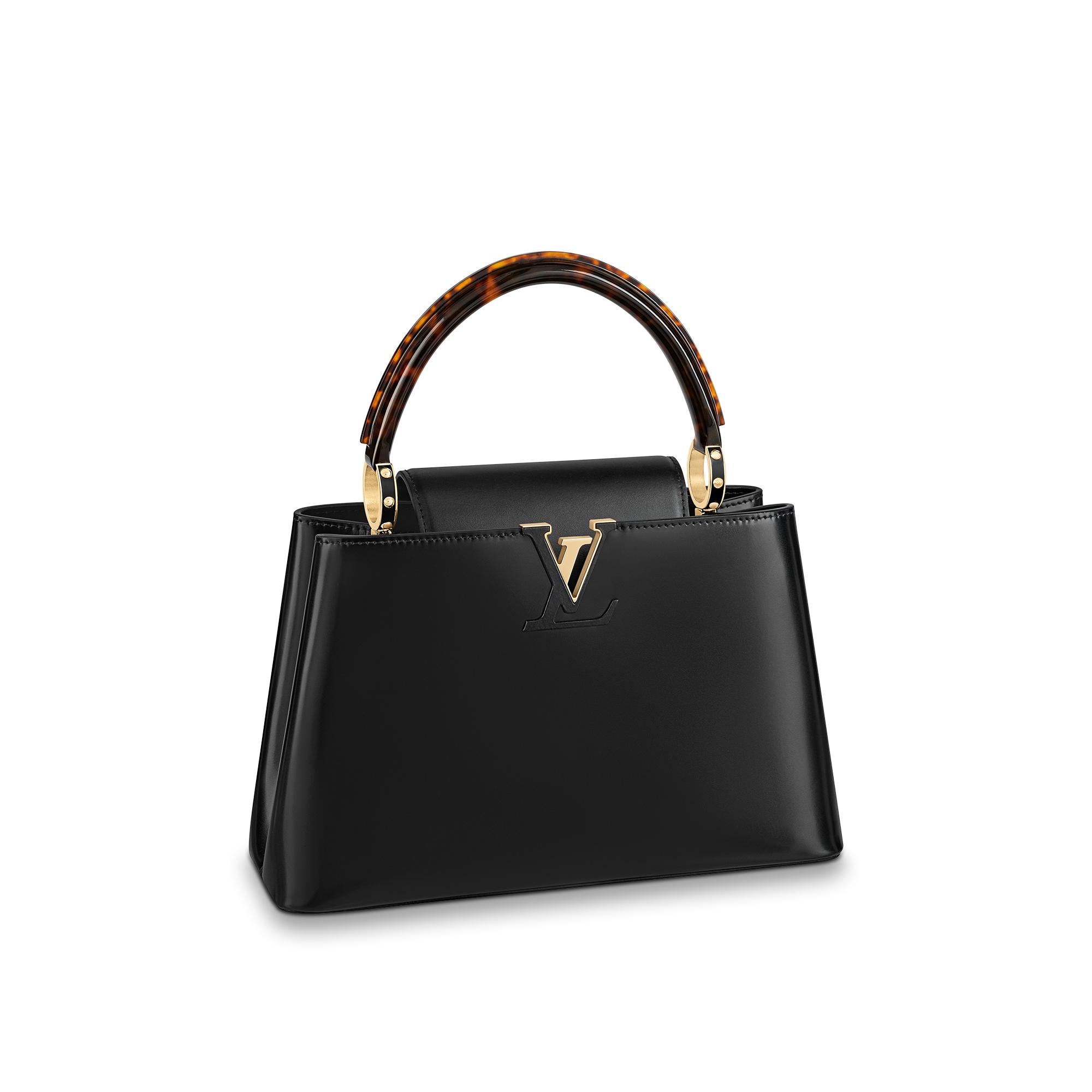 Louis Vuitton Capucines MM Capucines in Black – WOMEN – Handbags M59426