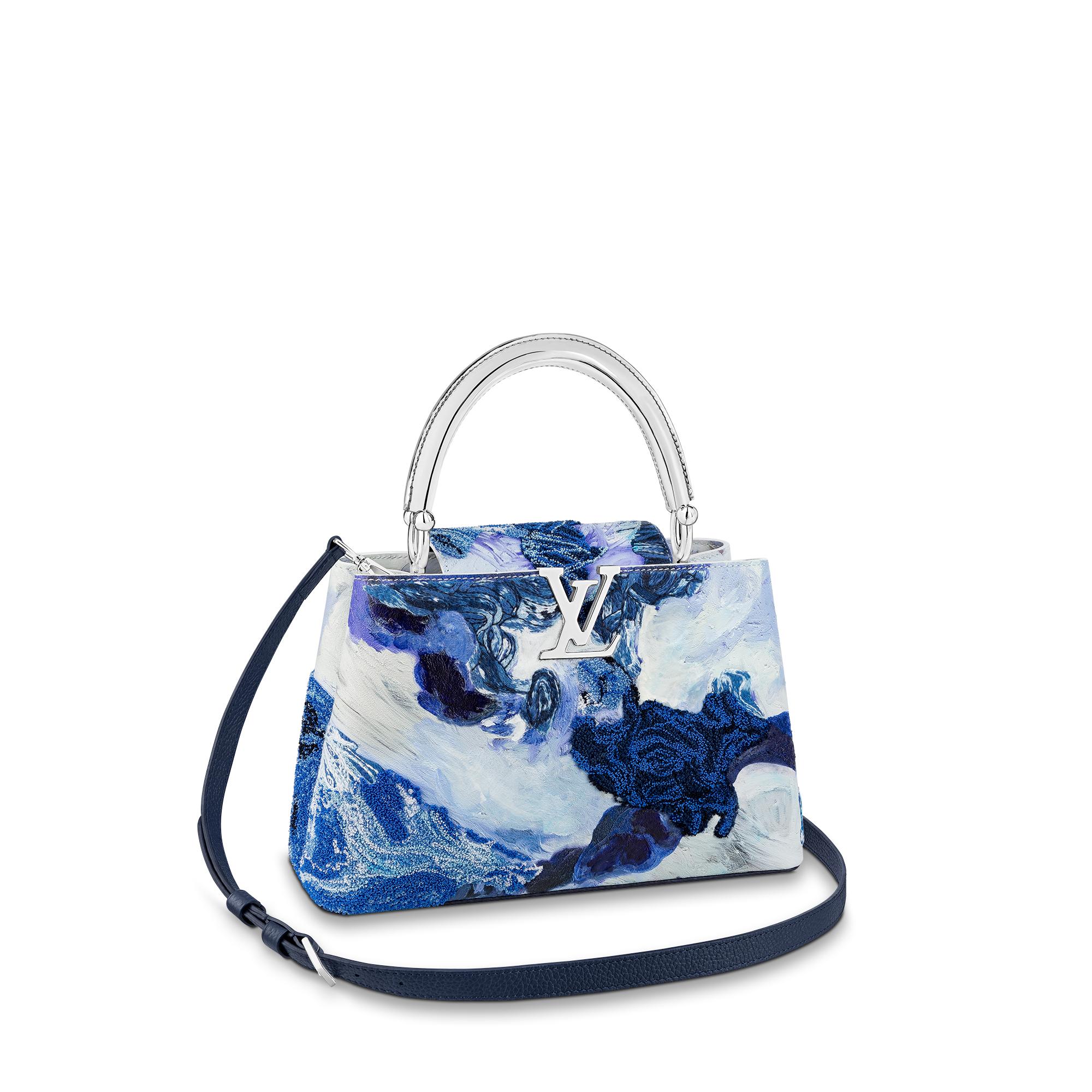 Louis Vuitton Capucines MM Donna Huanca Capucines in White – WOMEN – Handbags M59168