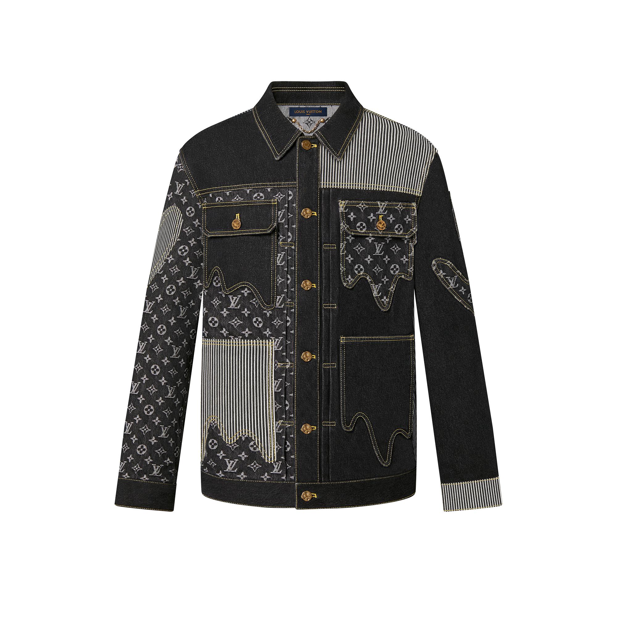Louis Vuitton Monogram Crazy Denim Workwear Jacket in Black – MEN – Ready-to-Wear 1A9GEF