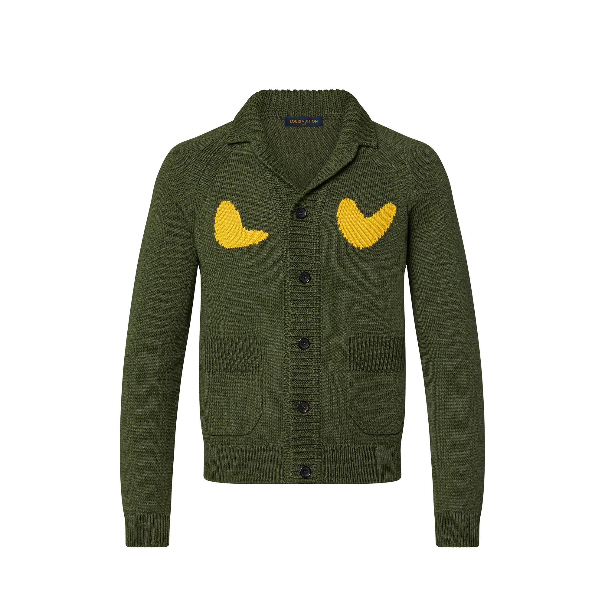 Louis Vuitton Sophisticated Tiger Cardigan in Green – MEN – Ready-to-Wear 1A9GLN