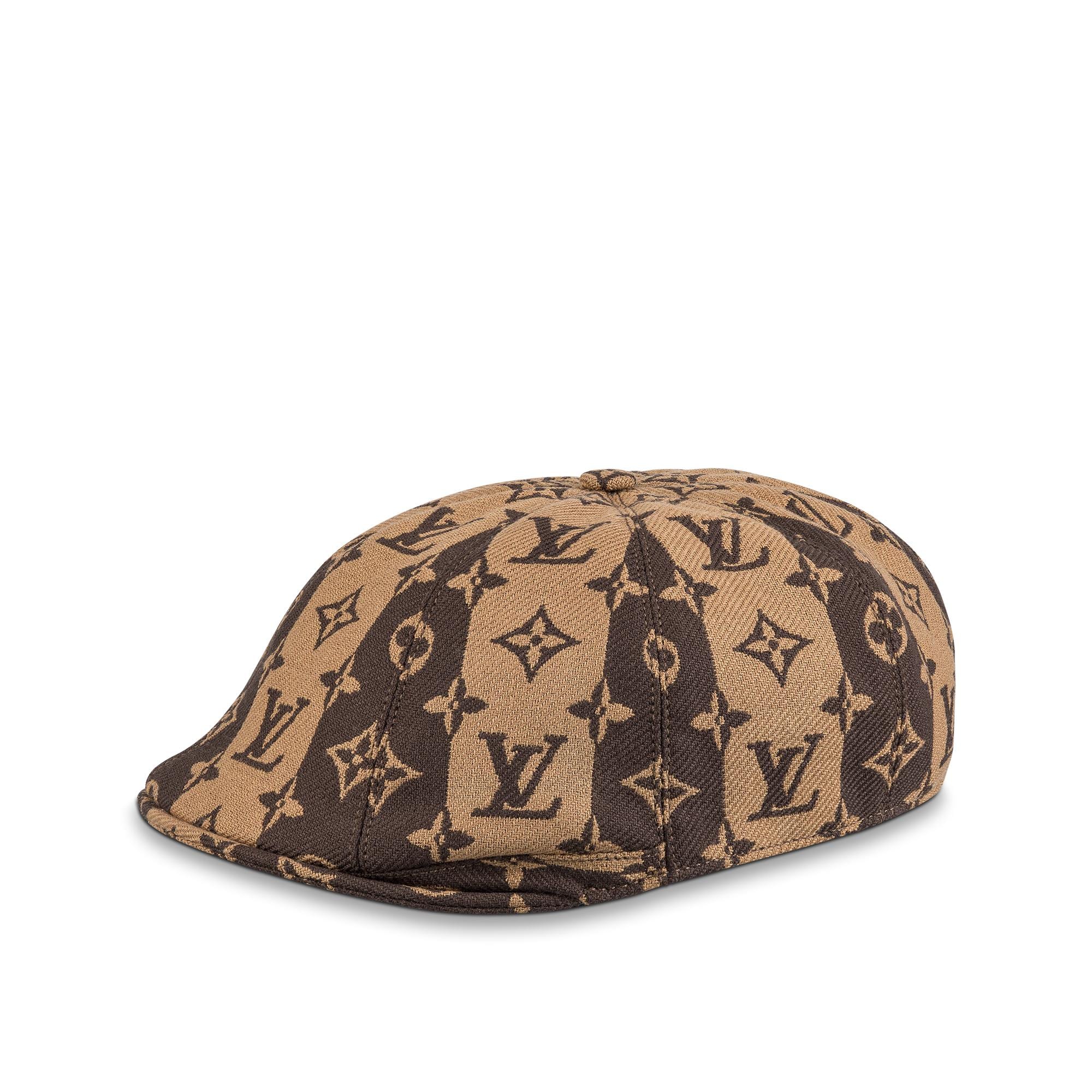 Louis Vuitton LV Made Stripe Flat Cap in Brown – MEN – Accessories MP3265