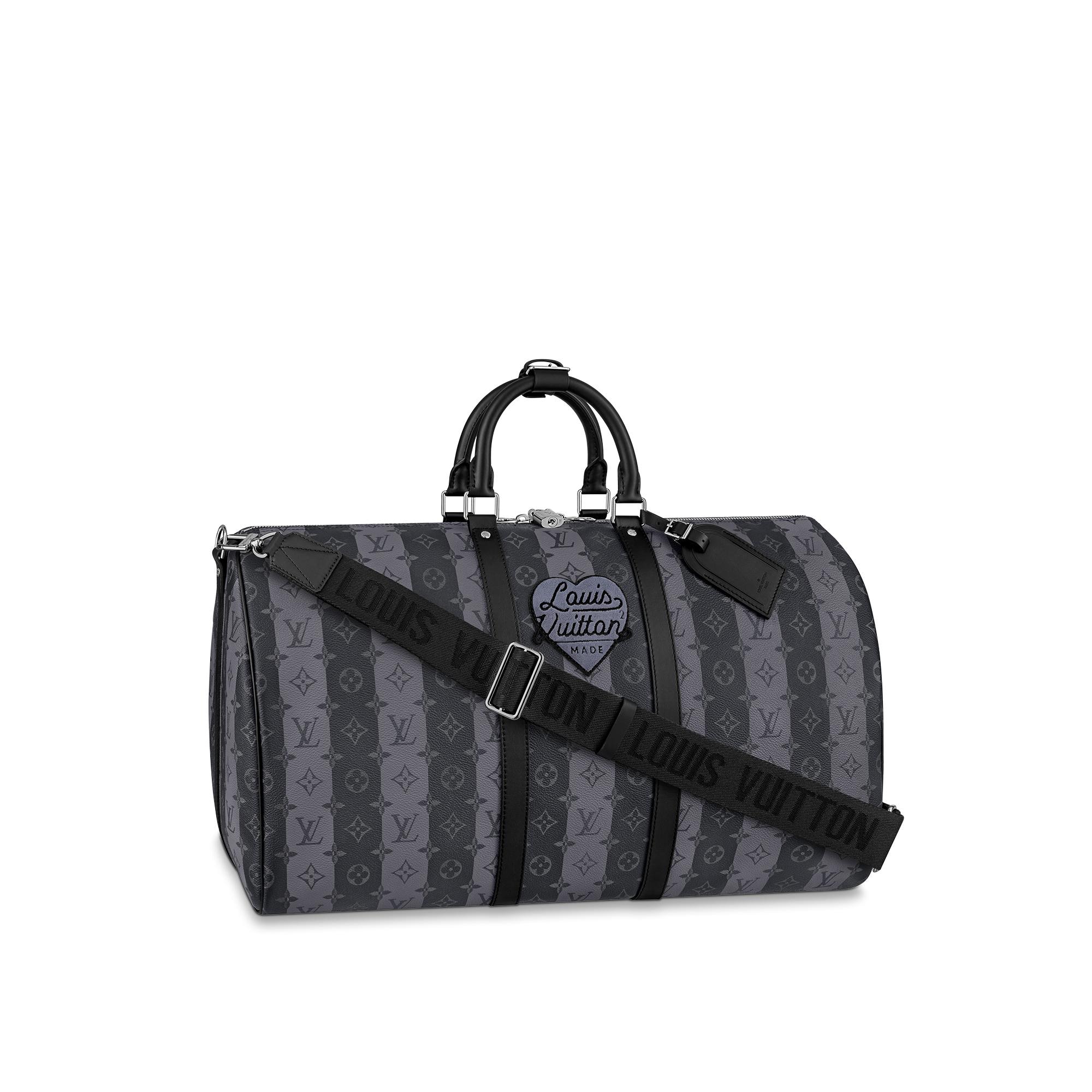 Louis Vuitton Keepall Bandoulière 55 Monogram Other in Grey – MEN – Travel M45966