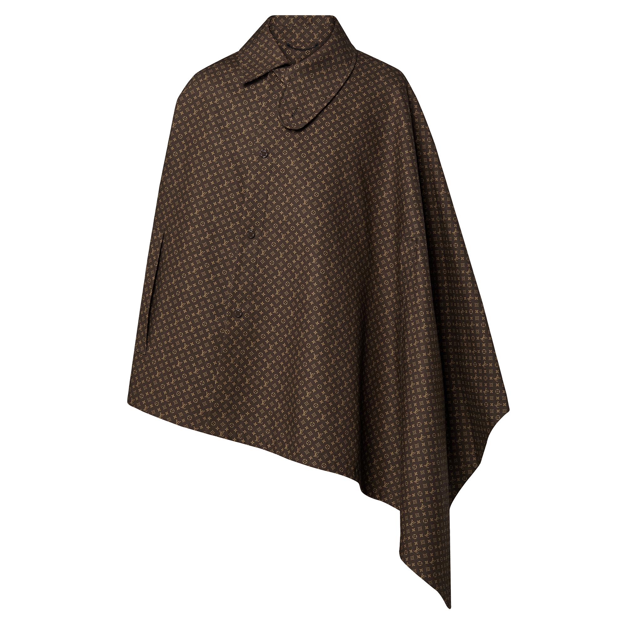 Louis Vuitton Micro Monogram Cape in Brown – MEN – Ready-to-Wear 1A9IXI