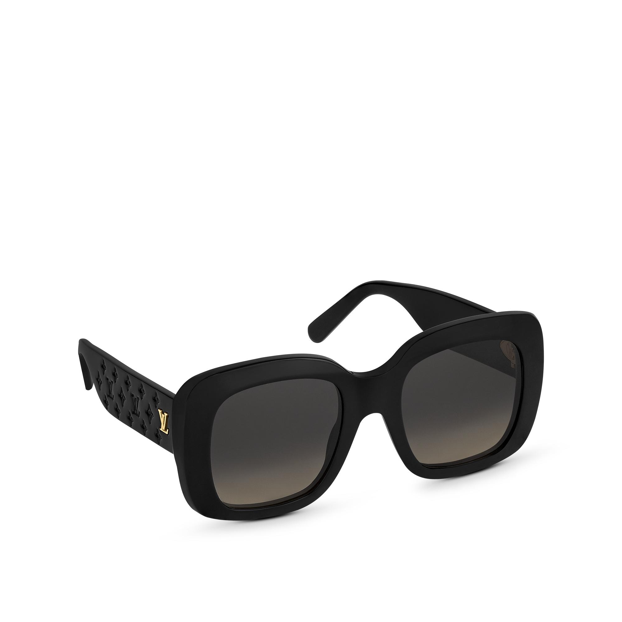 Louis Vuitton LV Empreinte Square Sunglasses in Black – WOMEN – Accessories Z1611W
