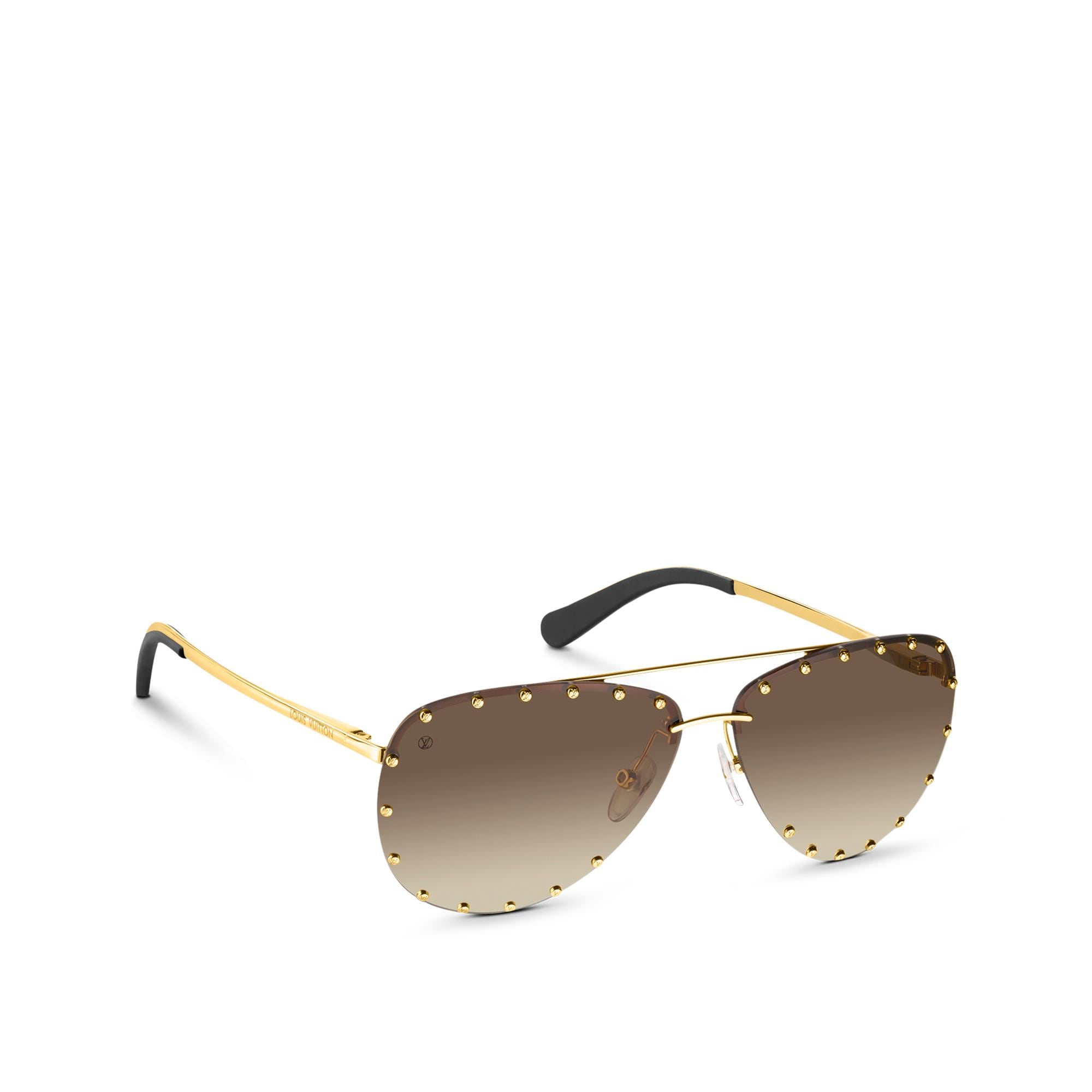 Louis Vuitton The Party Sunglasses in Gold – WOMEN – Accessories Z0914U