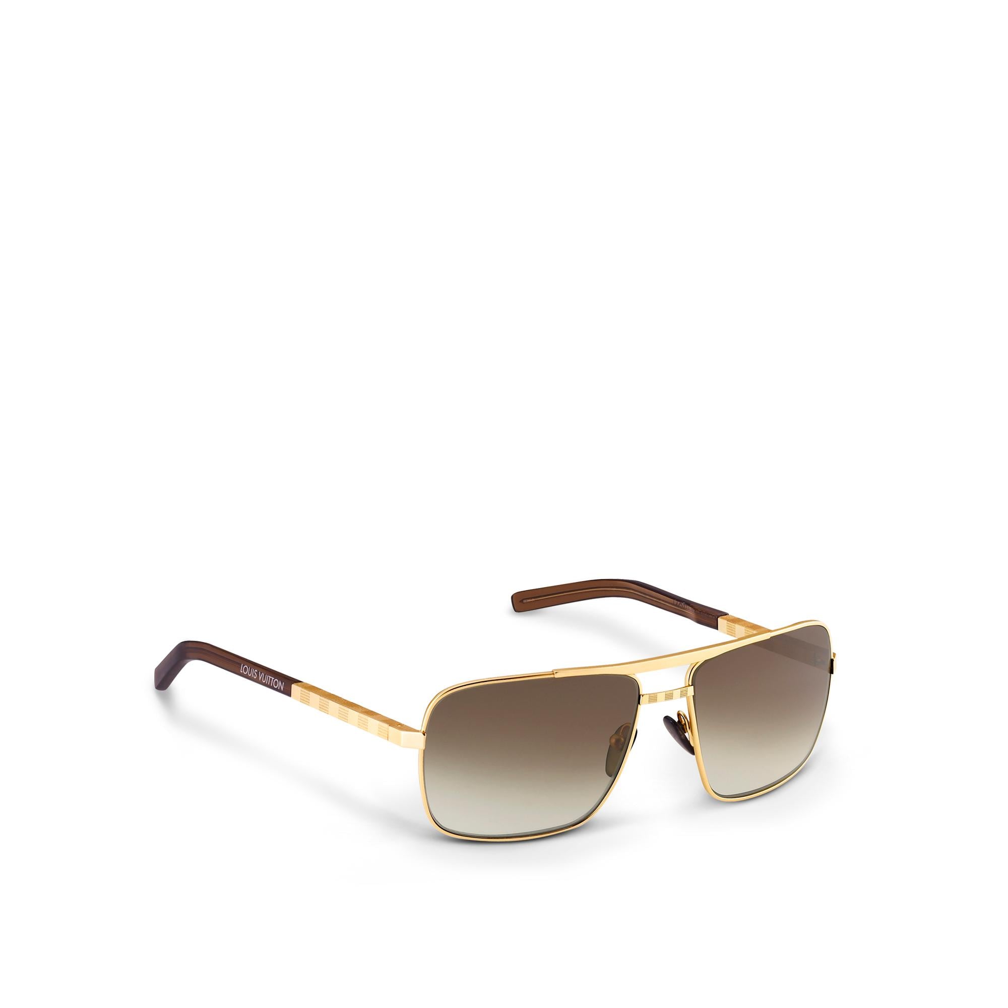 Louis Vuitton Attitude Sunglasses in Gold – MEN – Accessories Z0259U
