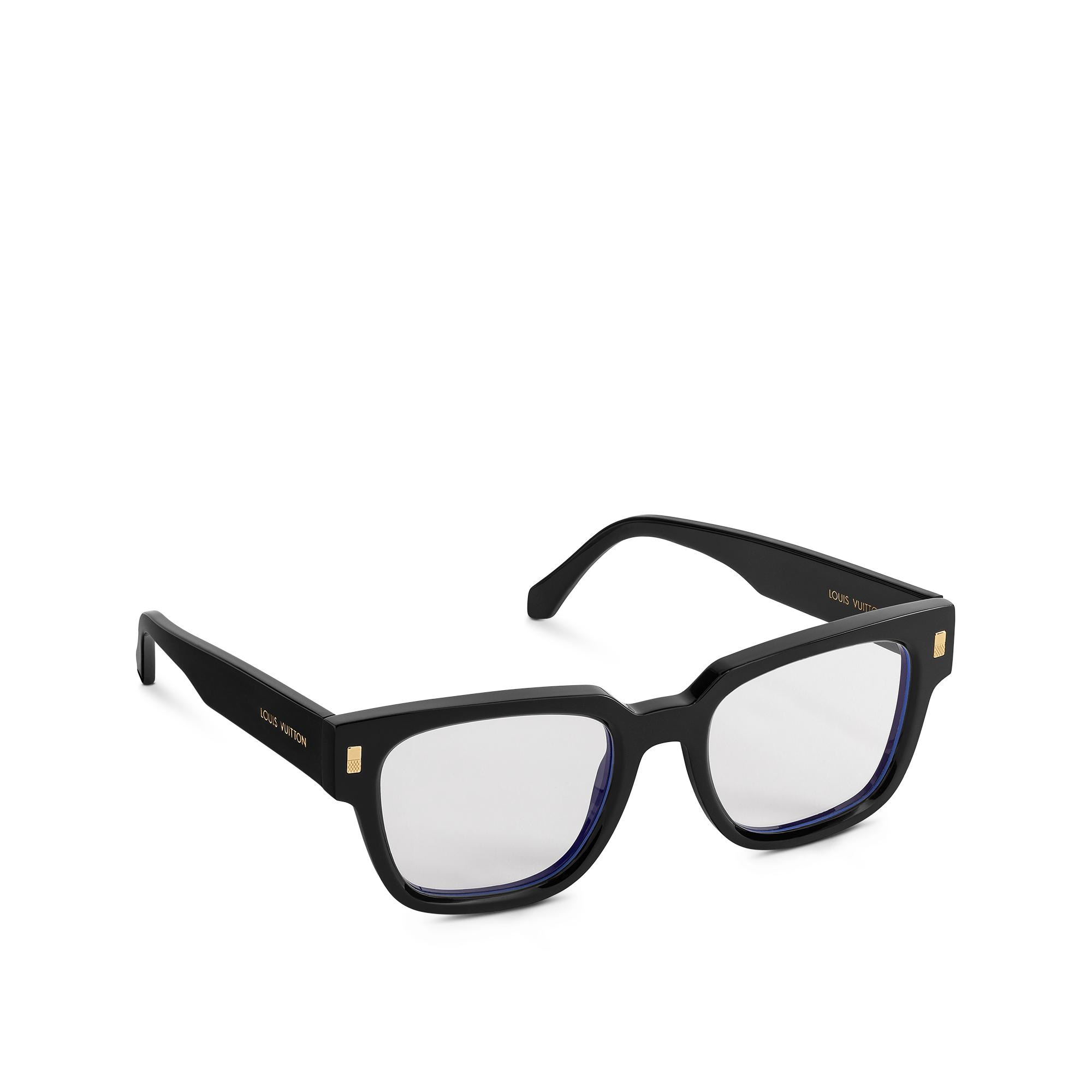 Louis Vuitton LV Escape Square Anti-Blue-light Glasses in Black – MEN – Accessories Z1597W
