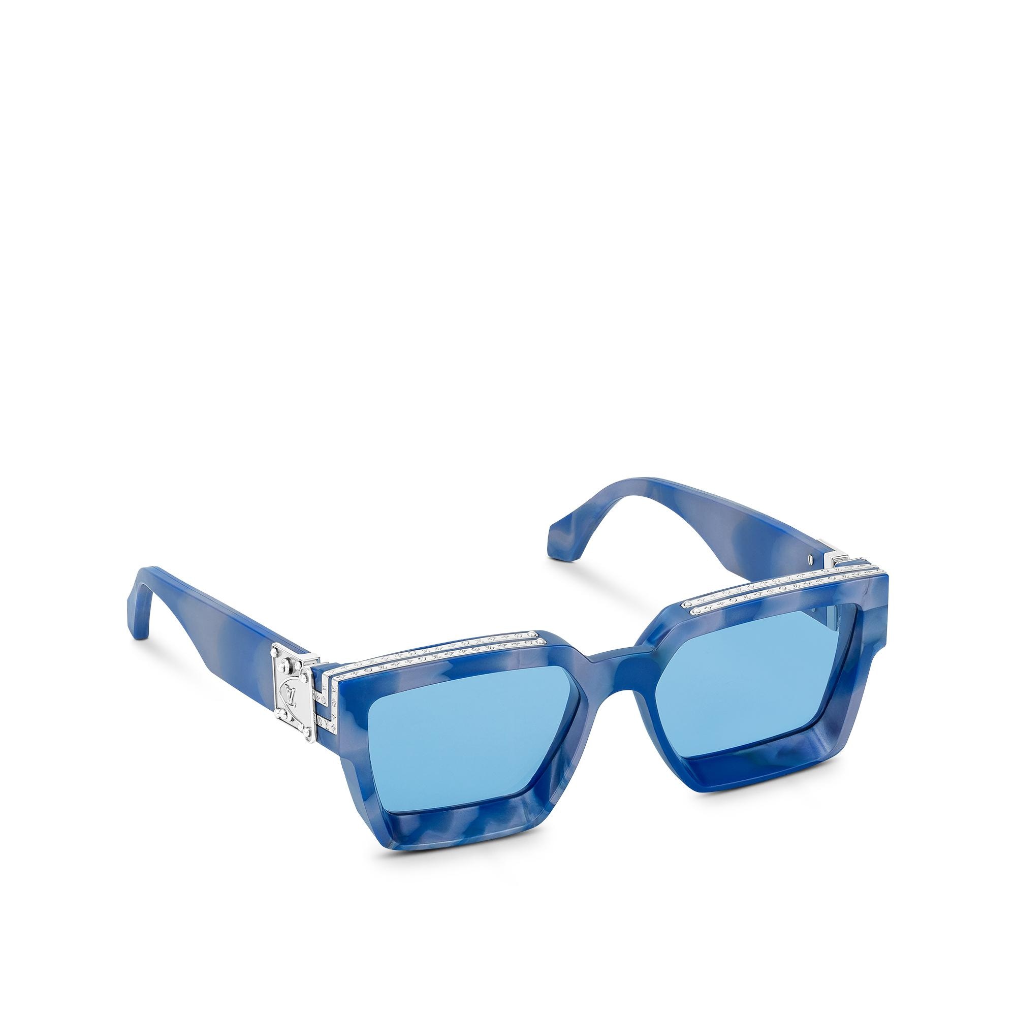 Louis Vuitton 1.1 Millionaires Sunglasses in Blue – MEN – Accessories Z1560W