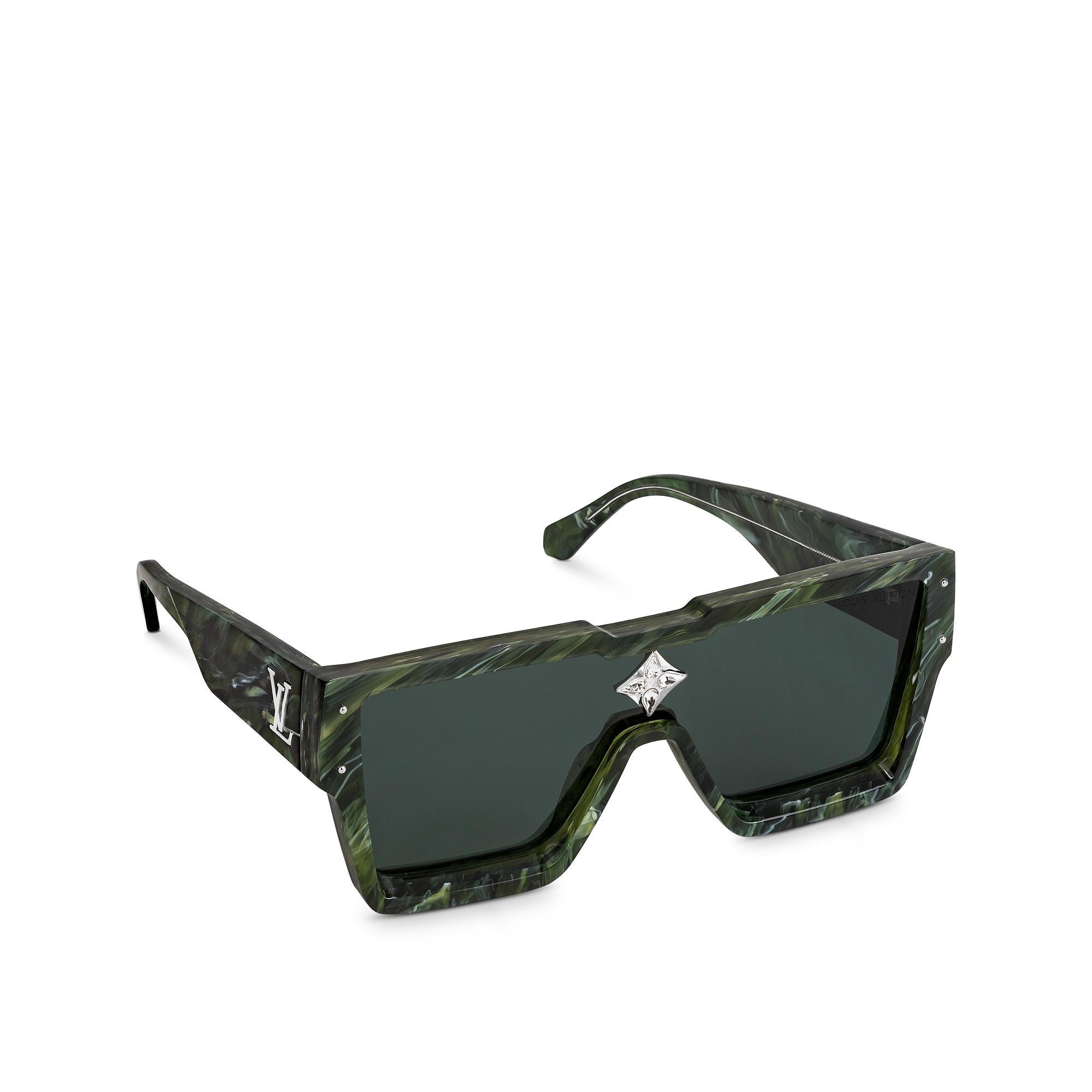 Louis Vuitton Cyclone Sunglasses in Green – MEN – Accessories Z1552E