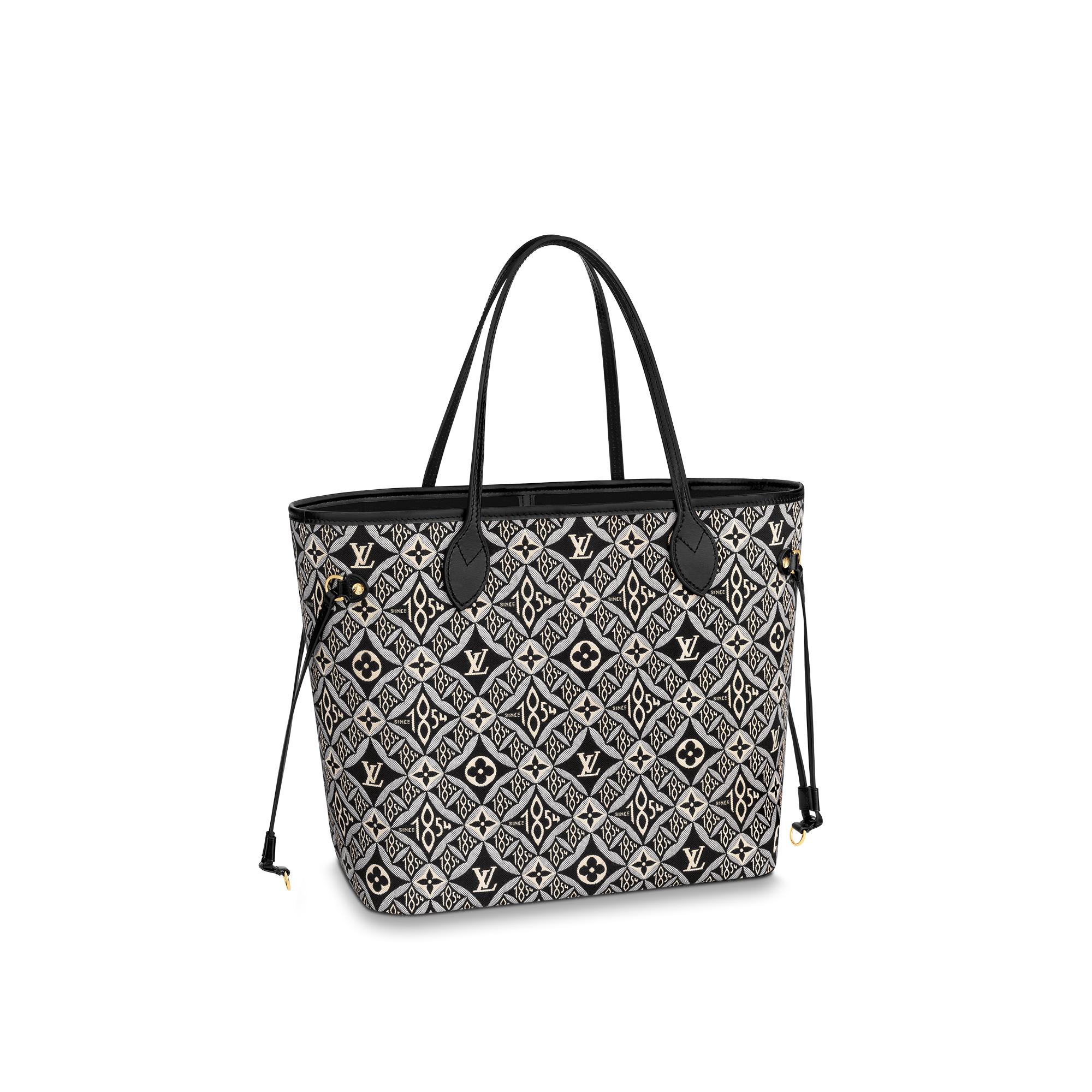 Louis Vuitton Since 1854 Neverfull MM Monogram Jacquard Since 1854 in Grey – WOMEN – Handbags M57230