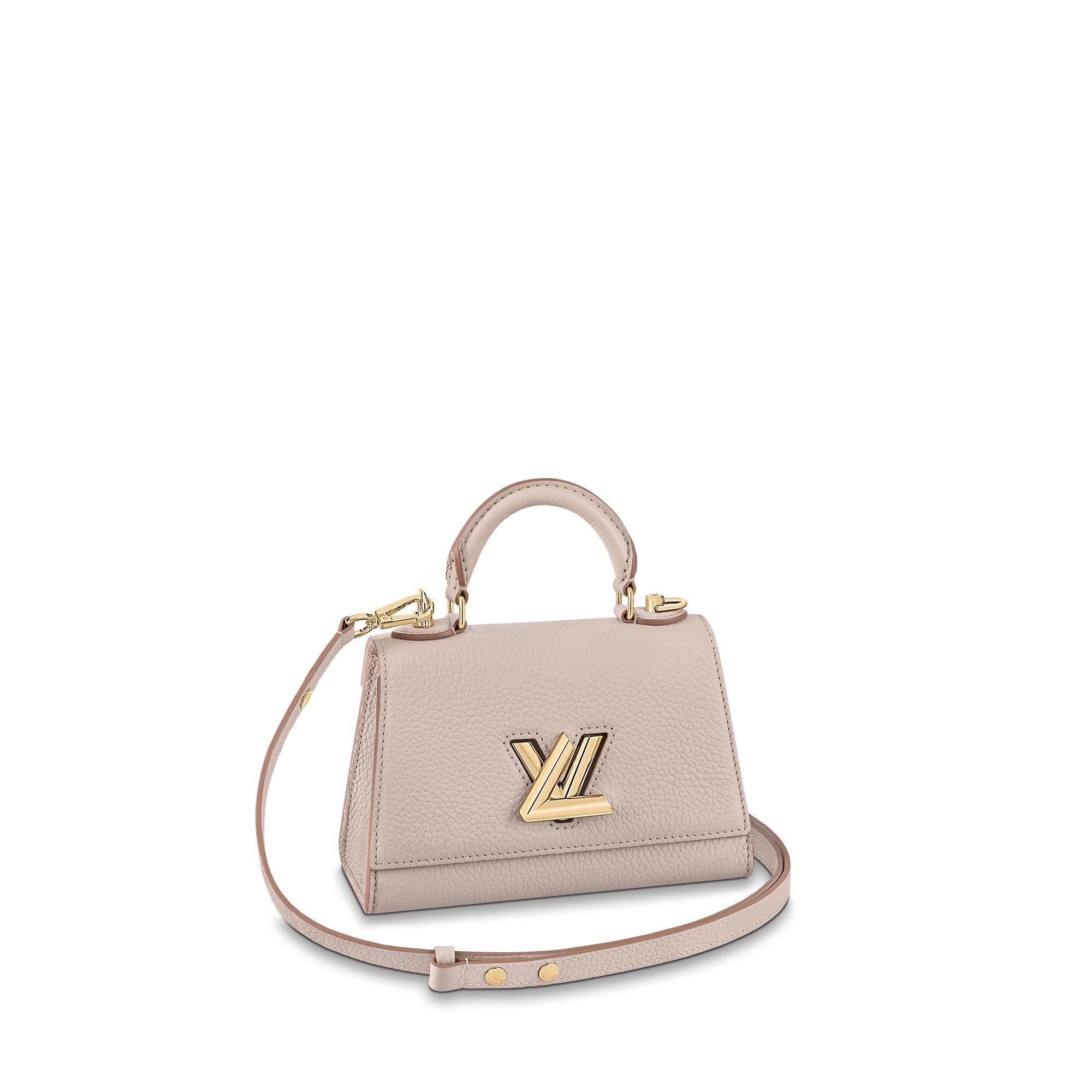 Louis Vuitton Twist One Handle BB High End Leathers in Beige – WOMEN – Handbags M59090