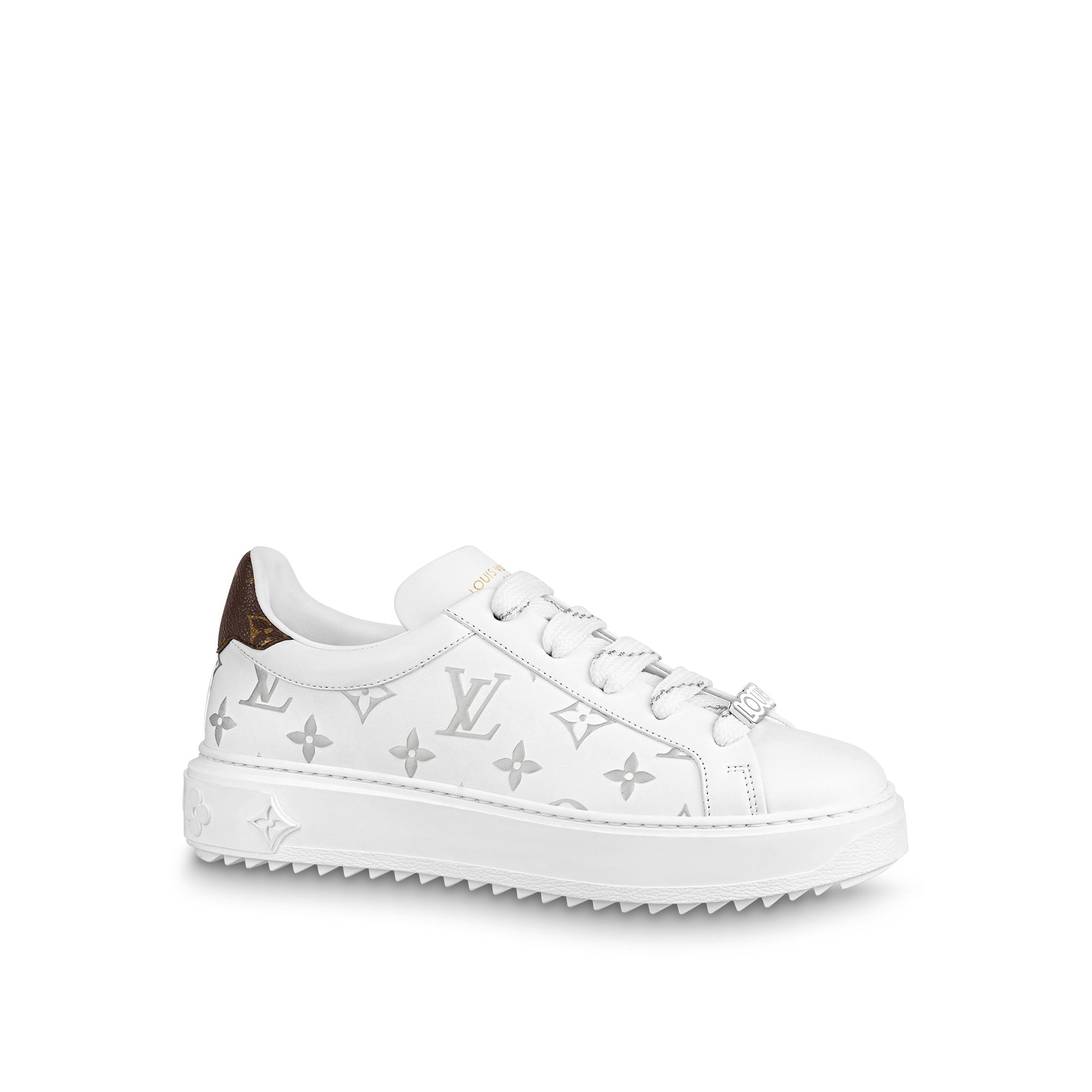 Louis Vuitton Time Out Sneaker in Silver – WOMEN – Shoes 1A9HBD