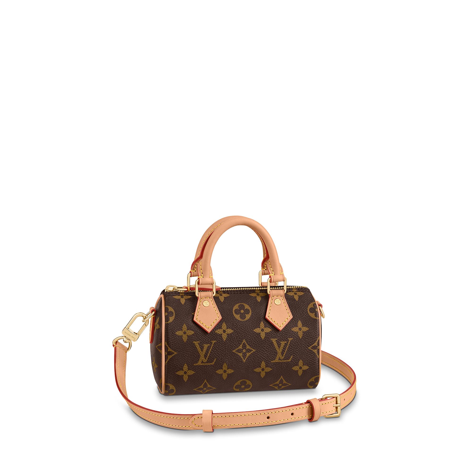 Louis Vuitton Nano Speedy Monogram in Caramel – WOMEN – Small Leather Goods M81085