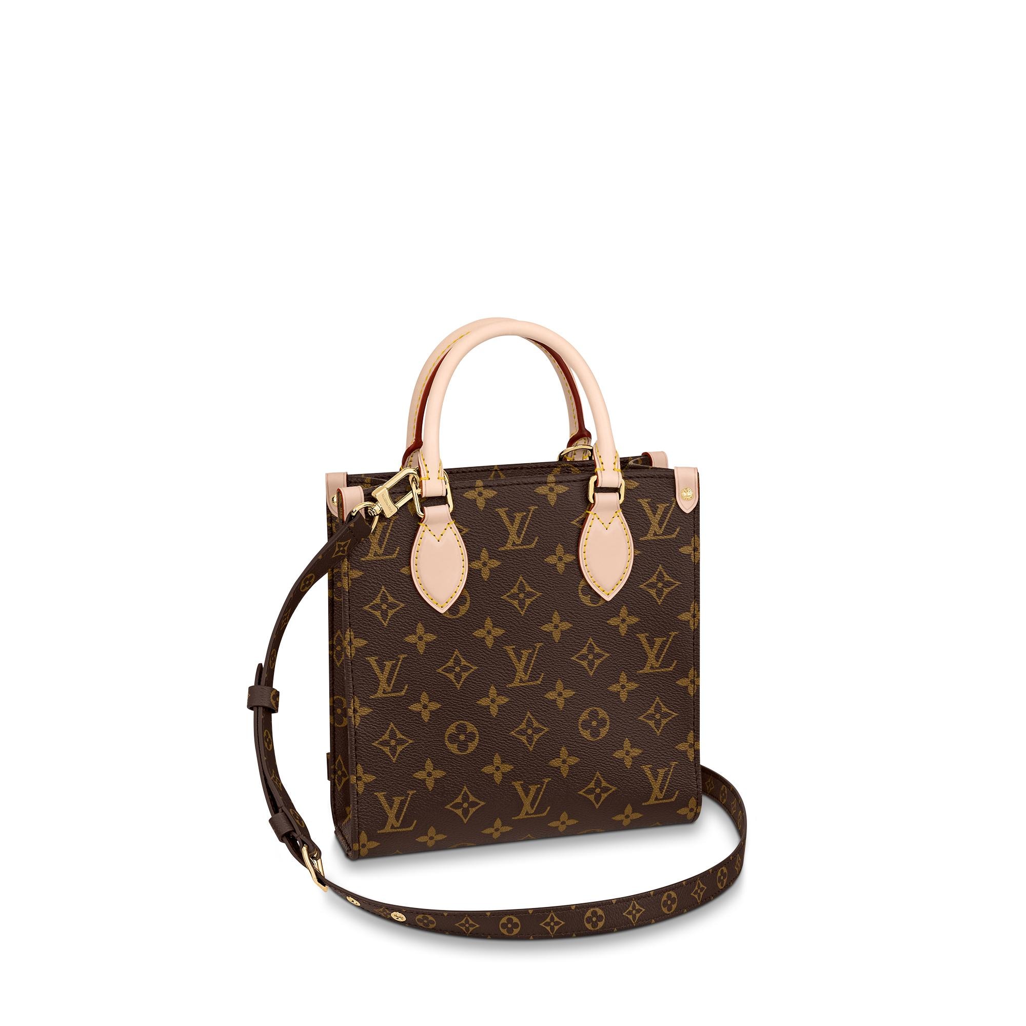 Louis Vuitton Sac Plat BB Monogram in Brown – WOMEN – Handbags M45847