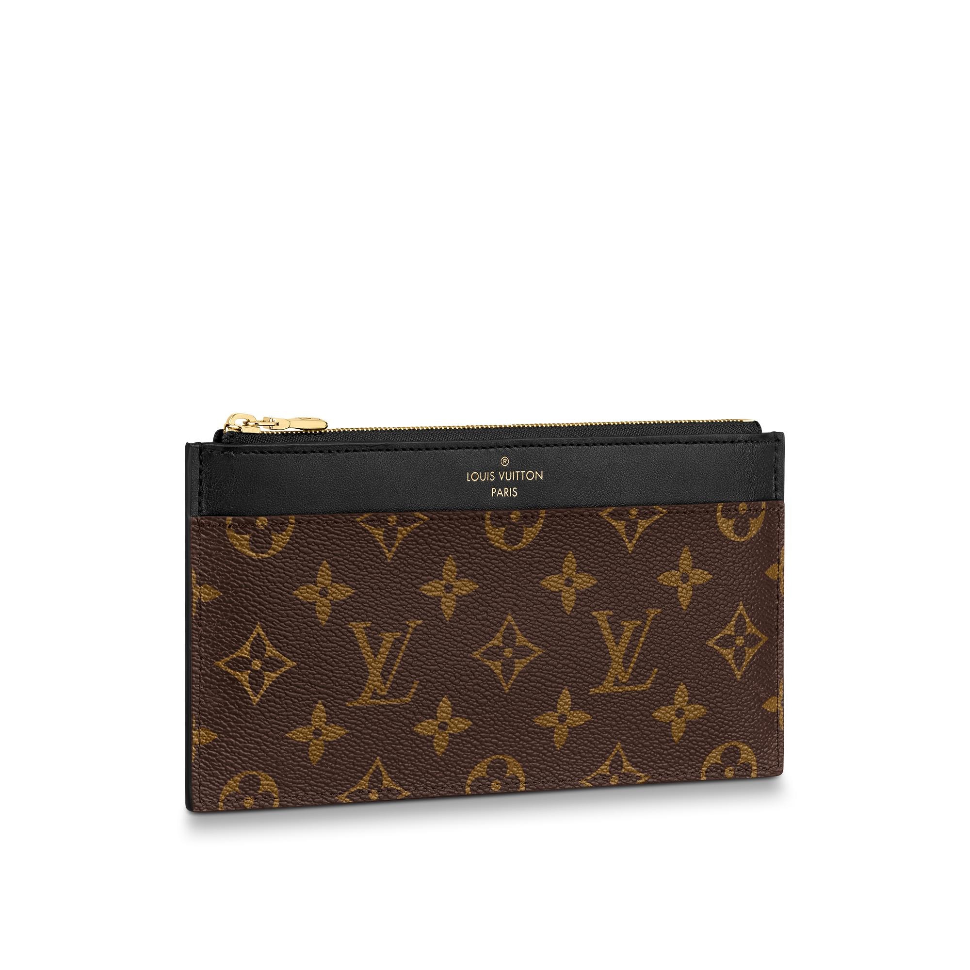 Louis Vuitton Slim Purse Monogram in Brown – WOMEN – Small Leather Goods M80348