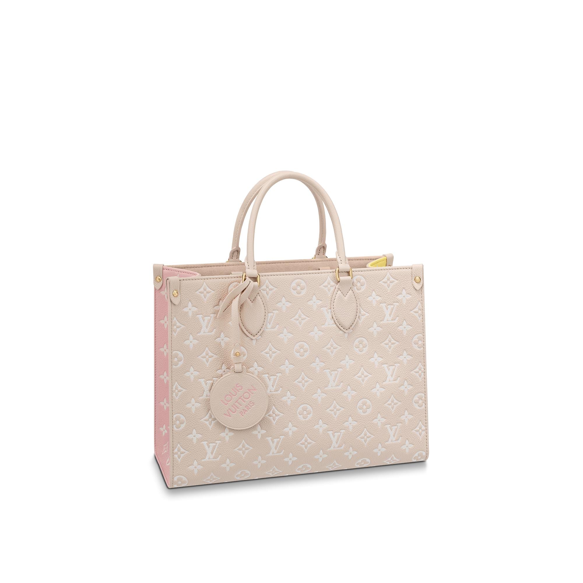Louis Vuitton OnTheGo MM Monogram Empreinte Leather – WOMEN – Handbags M46128