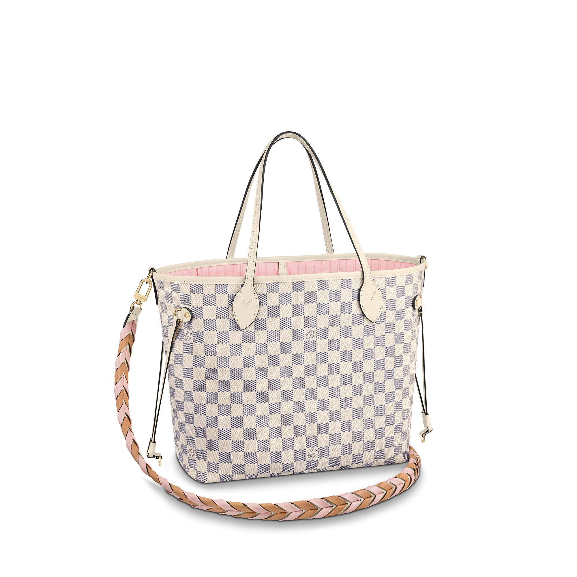 Louis Vuitton Neverfull MM Damier Azur – WOMEN – Handbags N45295