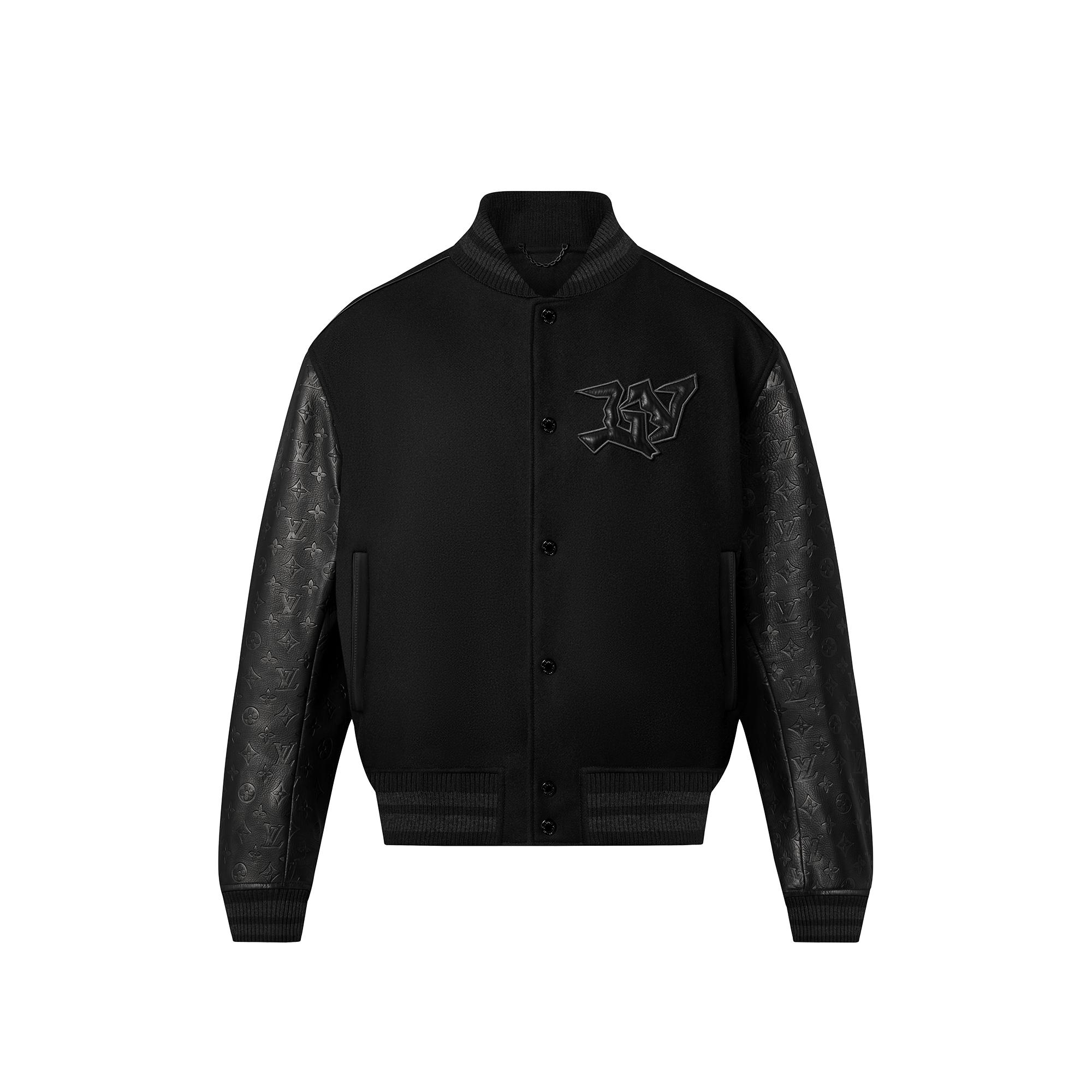 Louis Vuitton Monogram Embossed Leather And Wool Blouson – MEN – Ready-to-Wear 1AA4JU