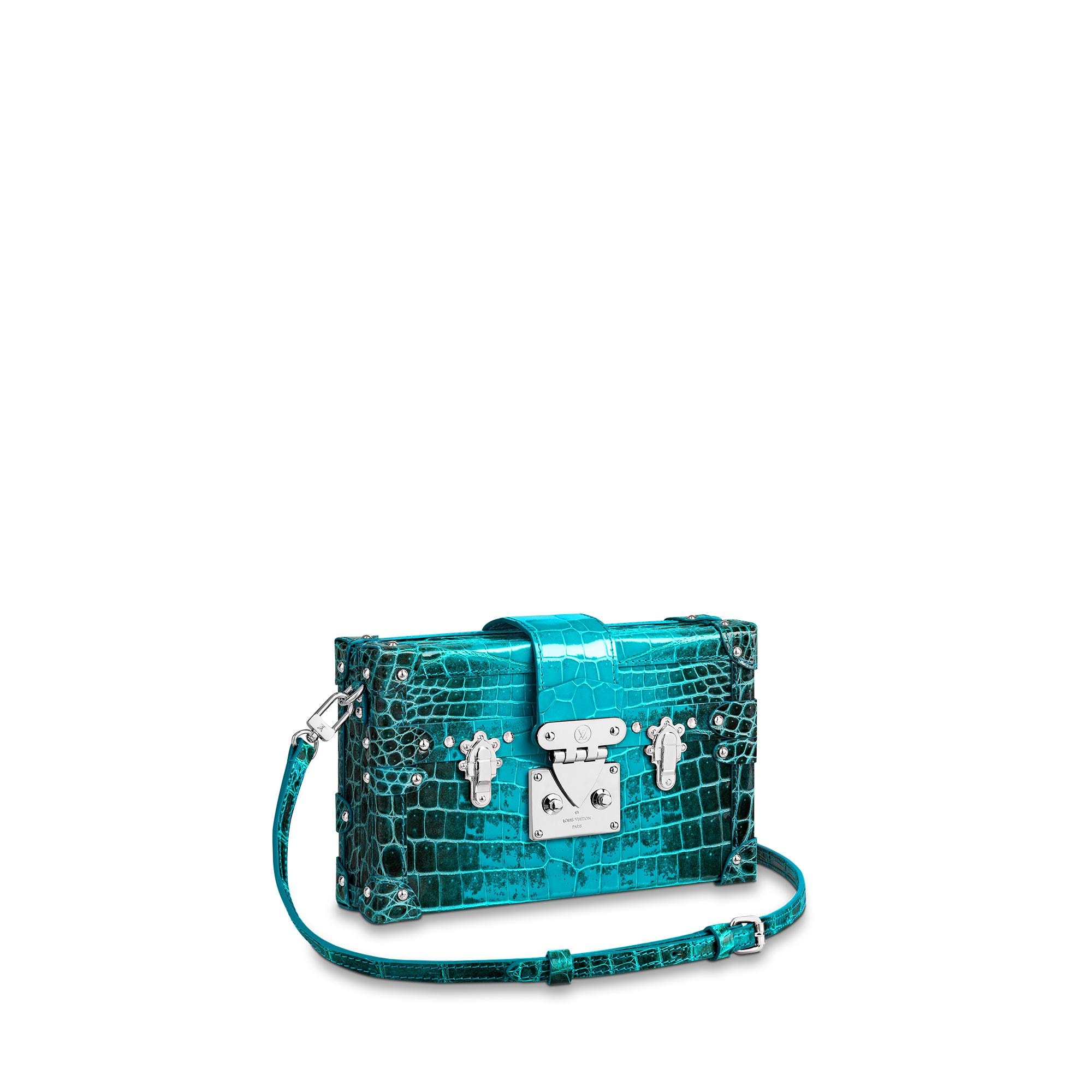 Louis Vuitton Petite Malle Crocodilien Mat – WOMEN – Handbags N95407