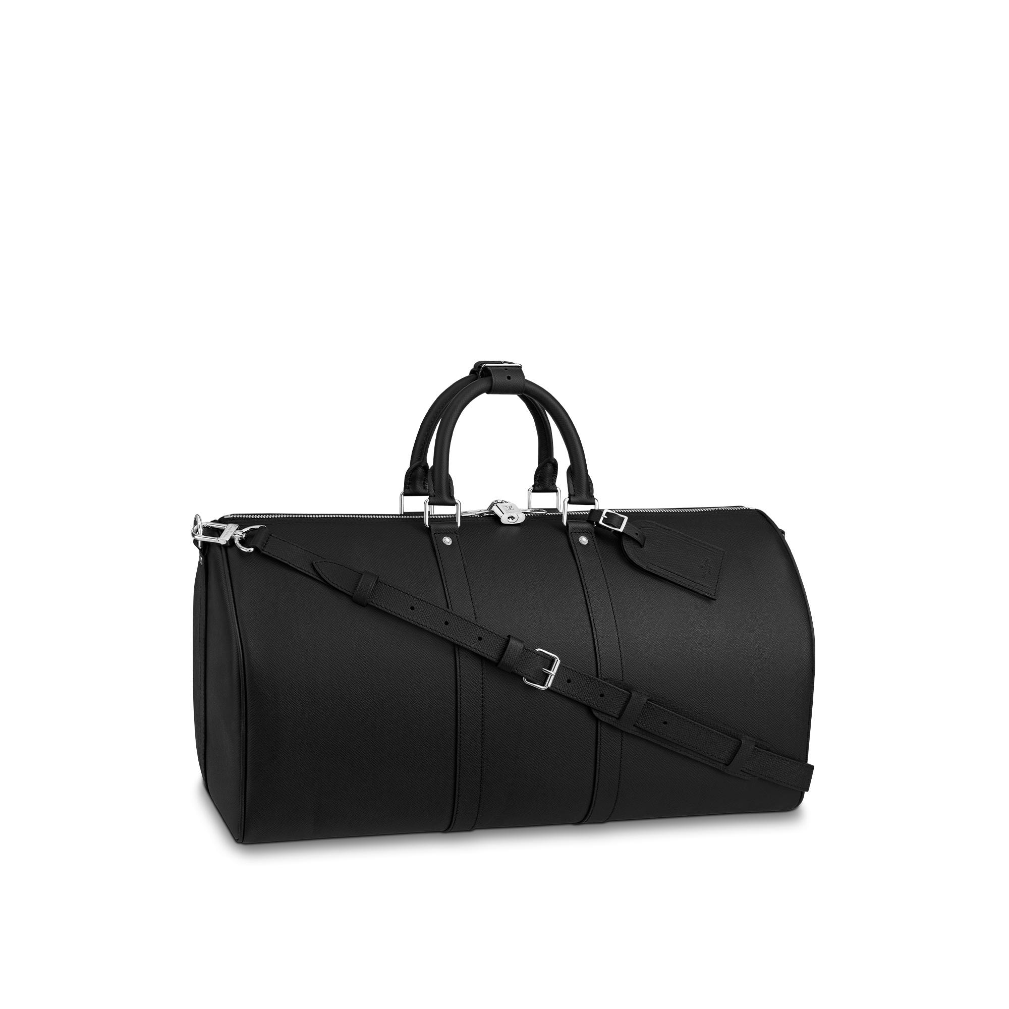 Louis Vuitton Keepall Bandoulière 50 Taiga Leather – MEN – Travel M33400
