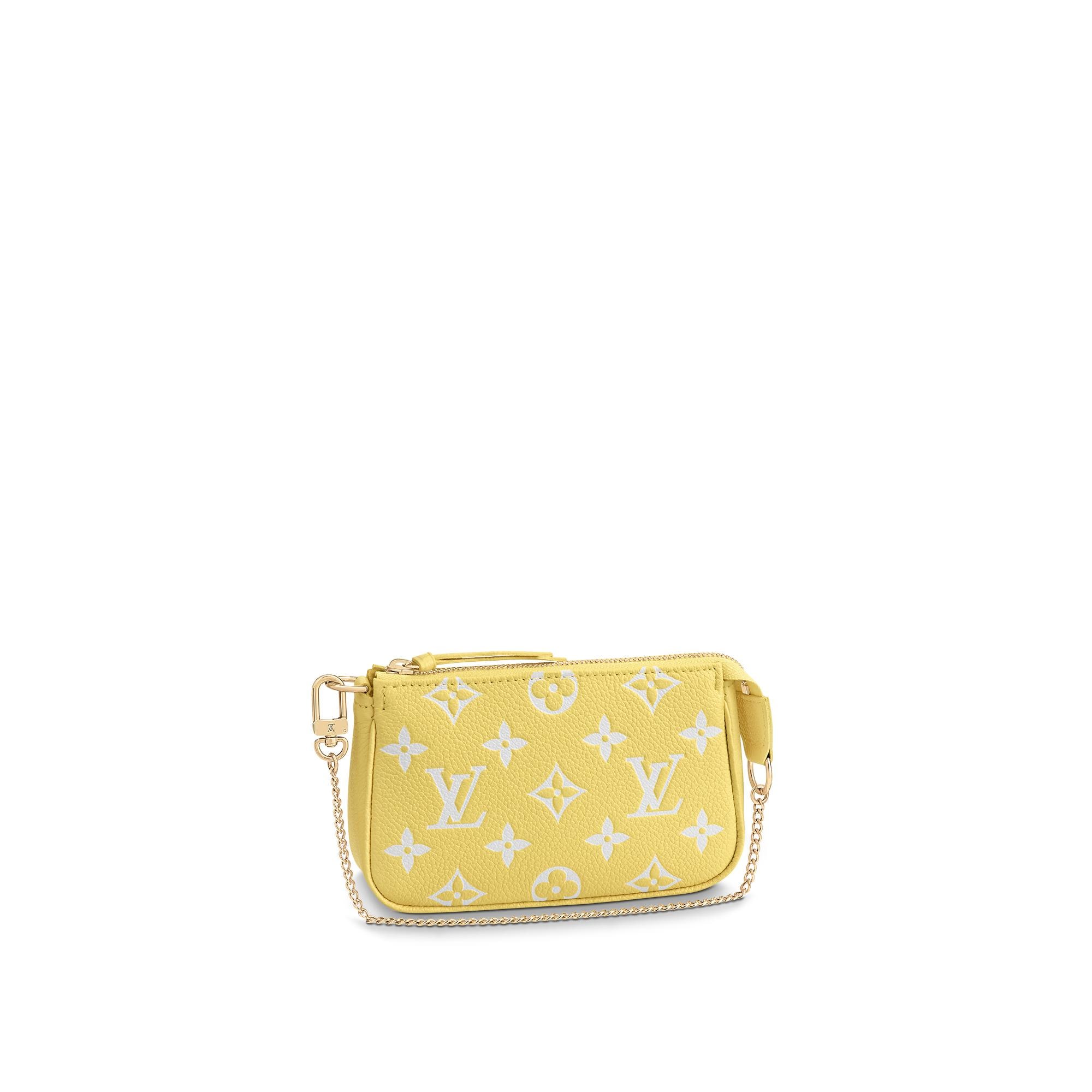Louis Vuitton Mini Pochette Accessoires Monogram Empreinte Leather – WOMEN – Small Leather Goods M46129