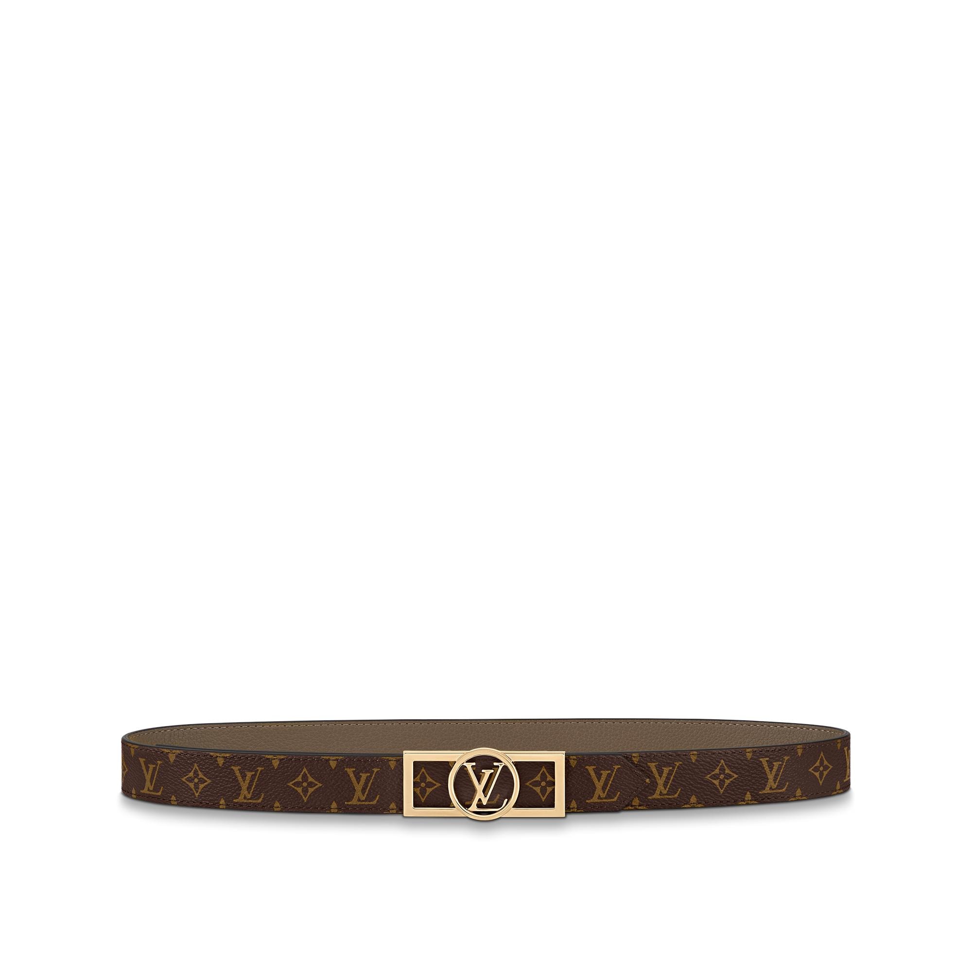 Louis Vuitton Dauphine 25mm Reversible Belt Monogram – WOMEN – Accessories M0439W
