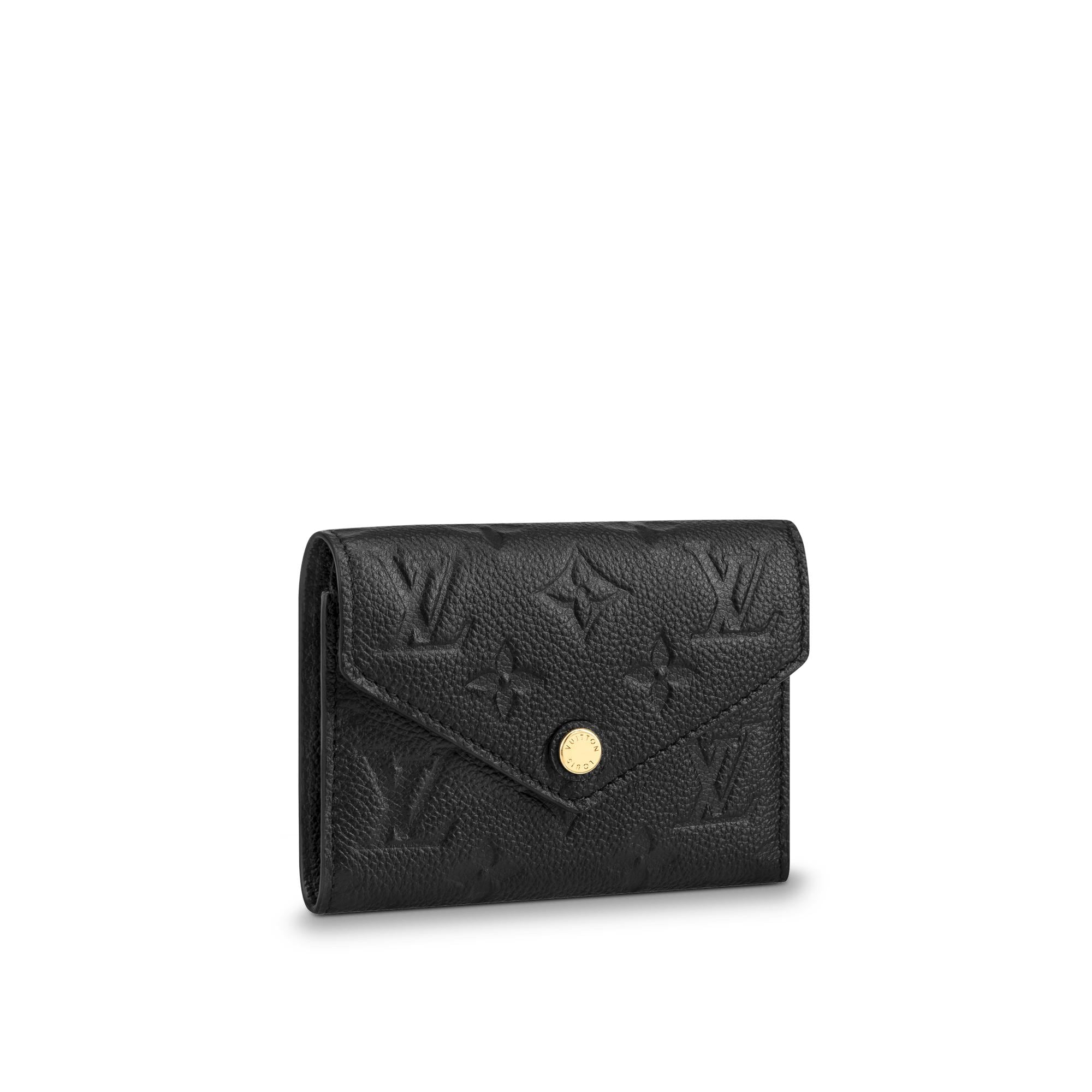 Louis Vuitton Victorine Wallet Monogram Empreinte Leather – WOMEN – Personalization M64060