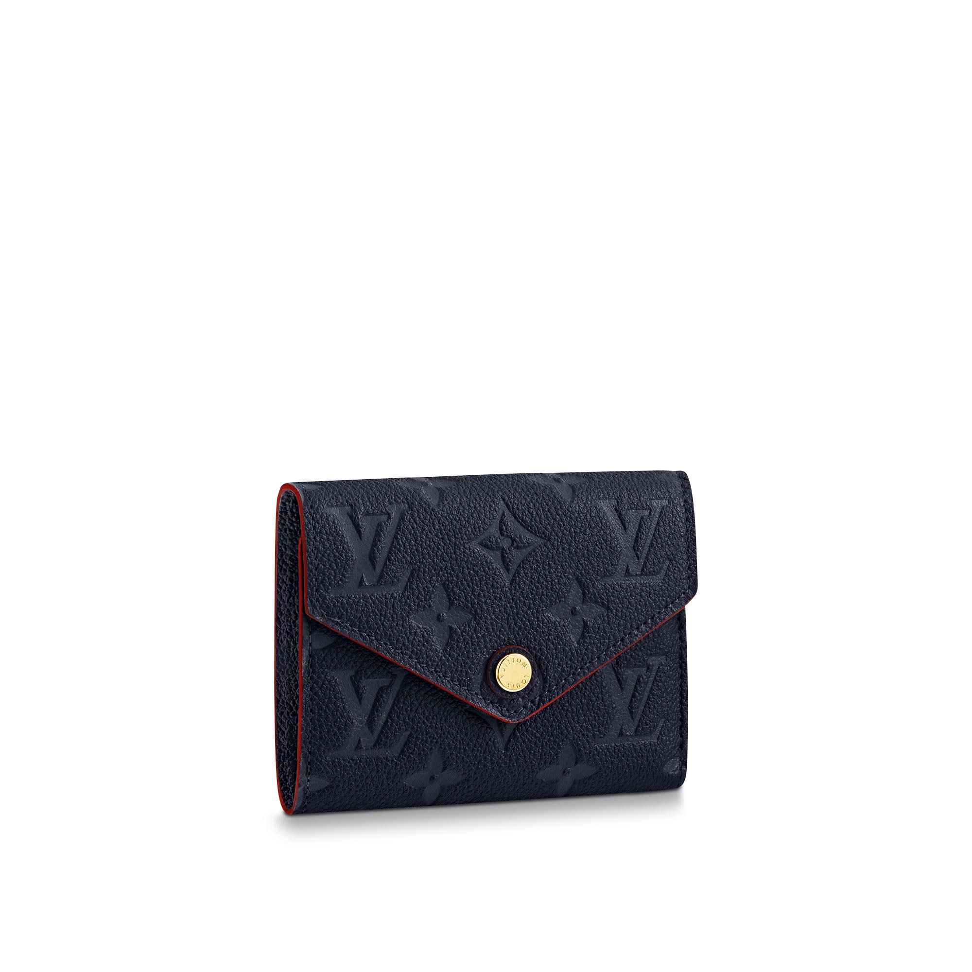 Louis Vuitton Victorine Wallet Monogram Empreinte Leather – WOMEN – Personalization M64577